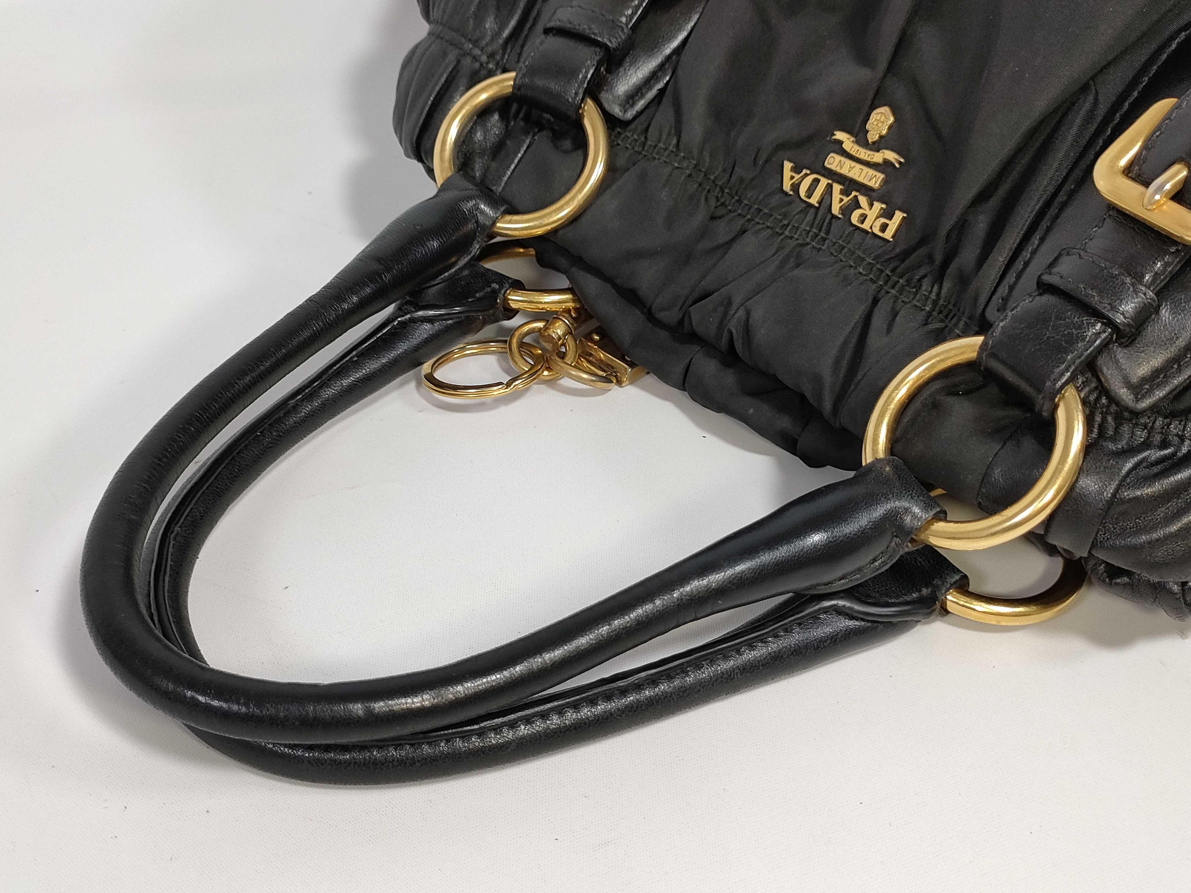 Gaufre Black Tote Bag (Handbag) — view 3