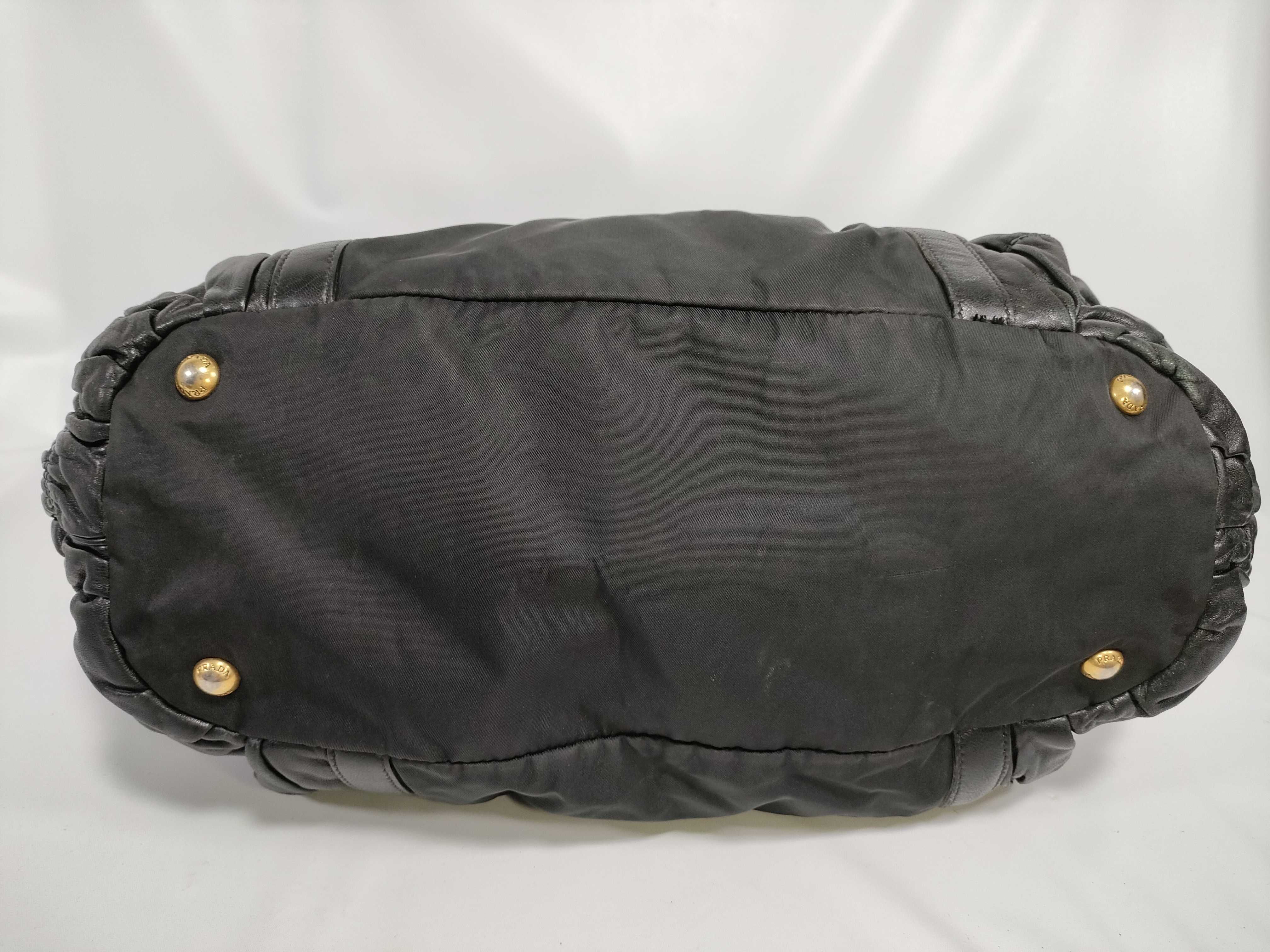 Gaufre Black Tote Bag (Handbag) — view 7