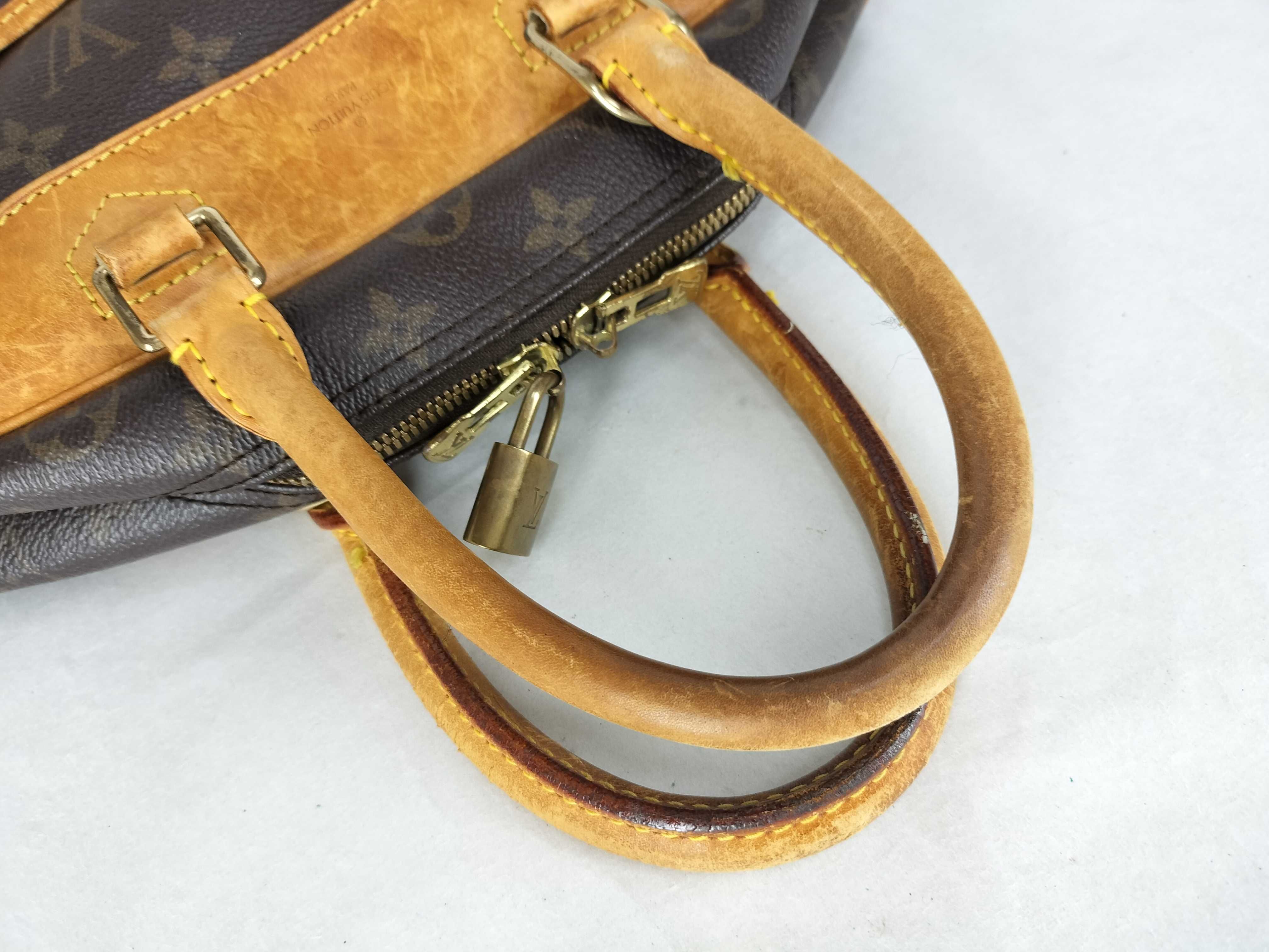 Monogram Vuitton Deauville Handbag — view 3