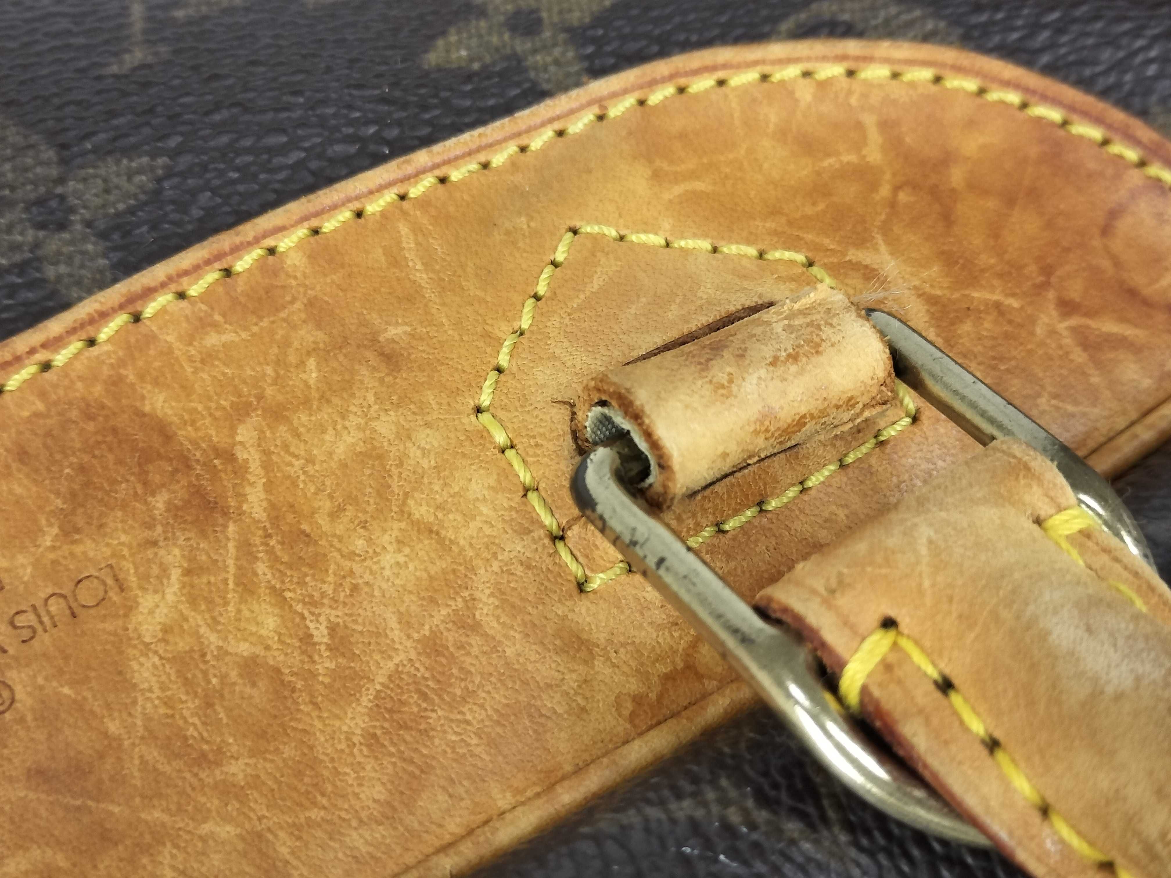 Monogram Vuitton Deauville Handbag — view 5