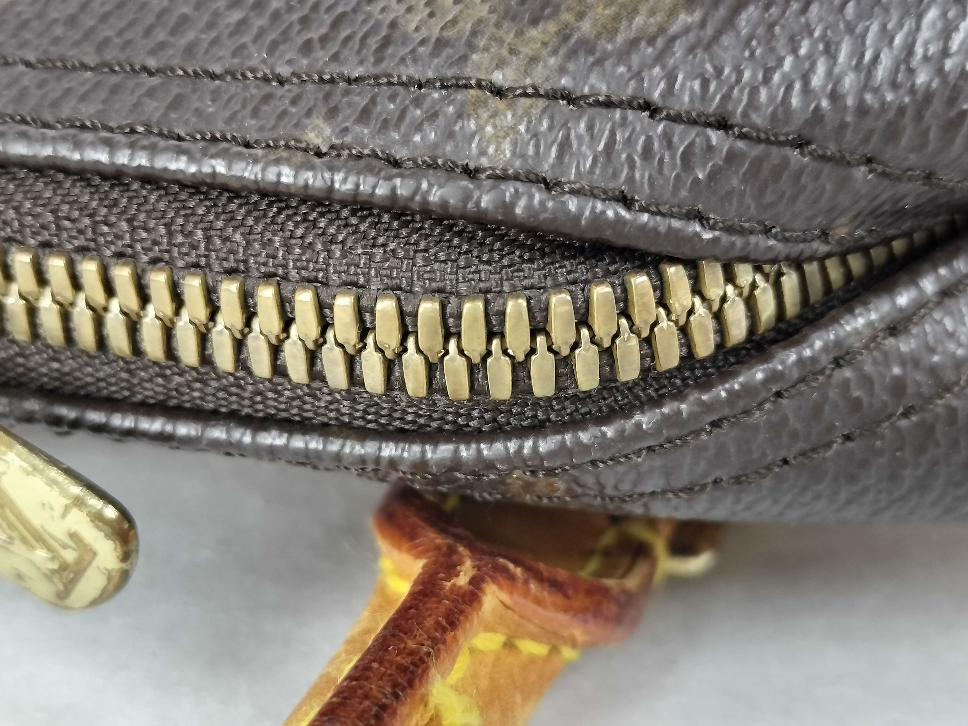 Monogram Vuitton Deauville Handbag — view 6