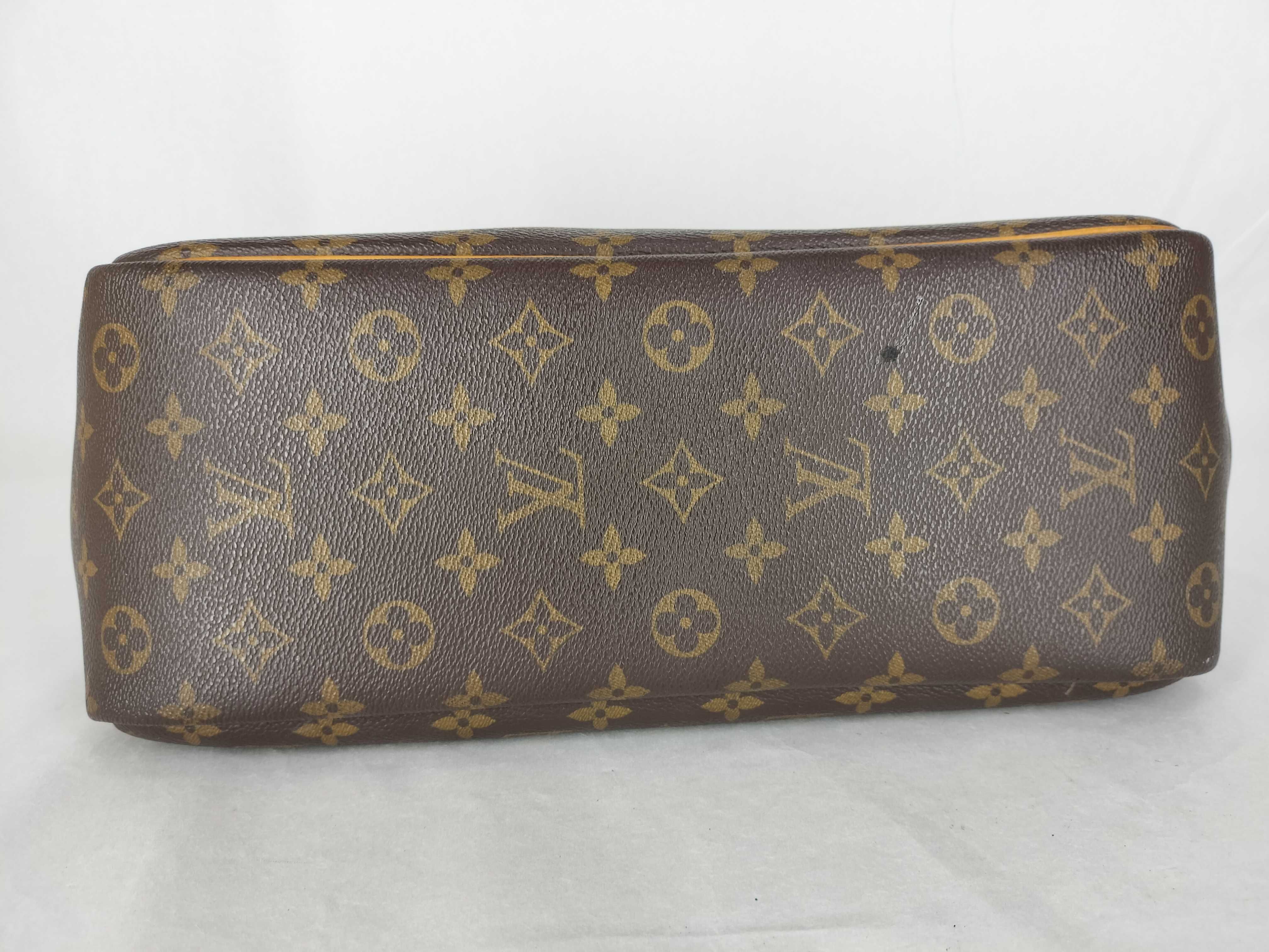 Monogram Vuitton Deauville Handbag — view 8