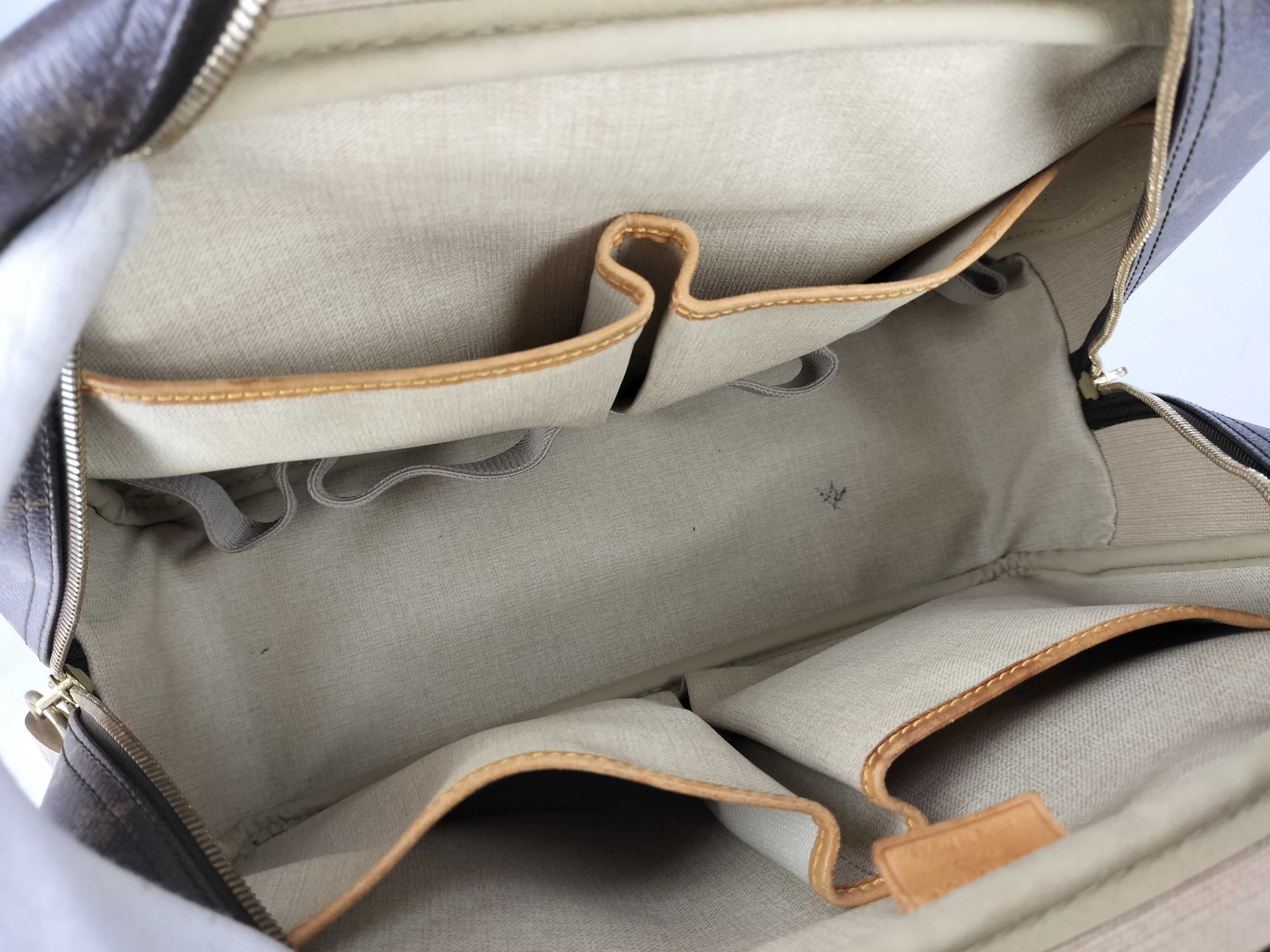 Monogram Vuitton Deauville Handbag — view 10