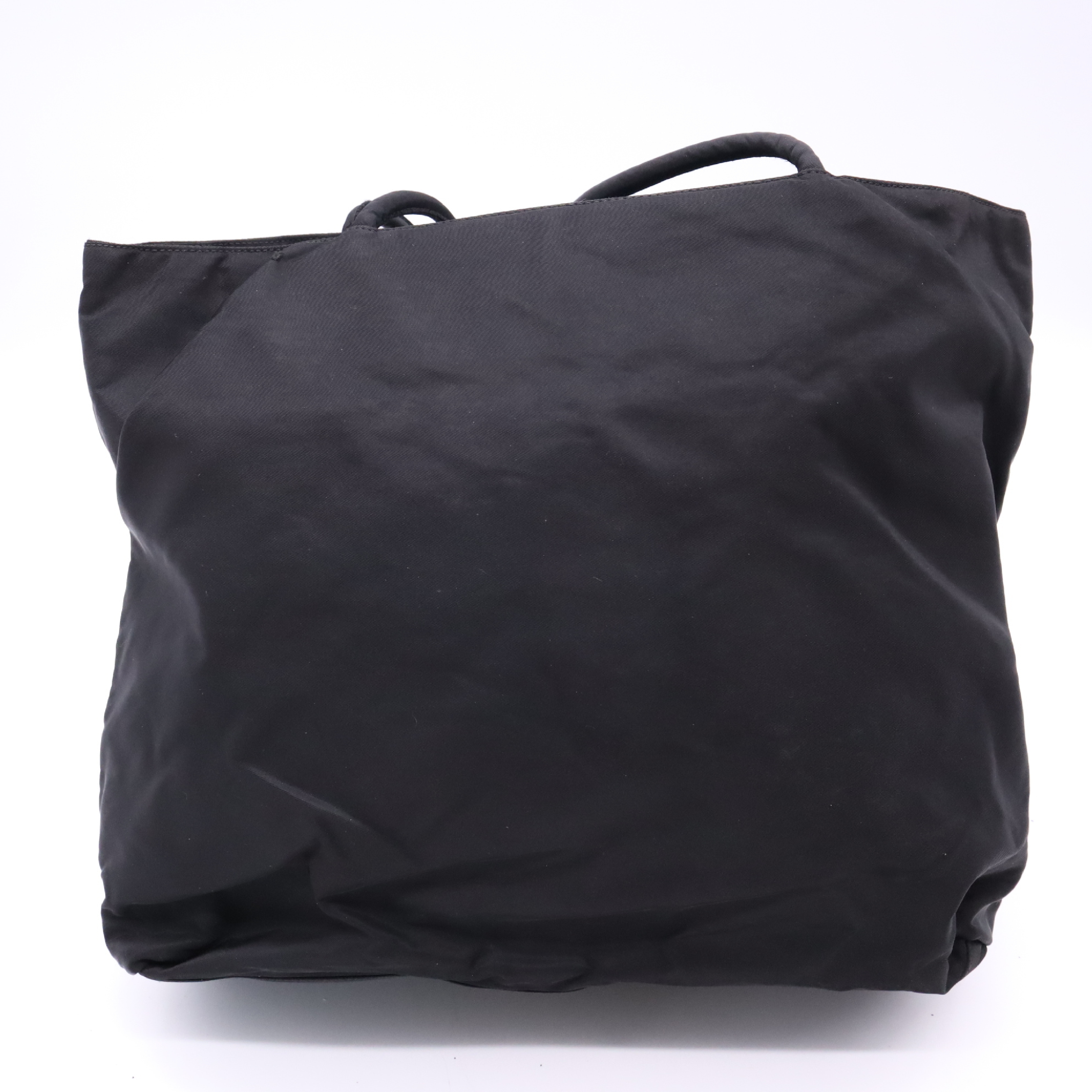 Nylon Tote Bag, Black Tote Bag — view 2