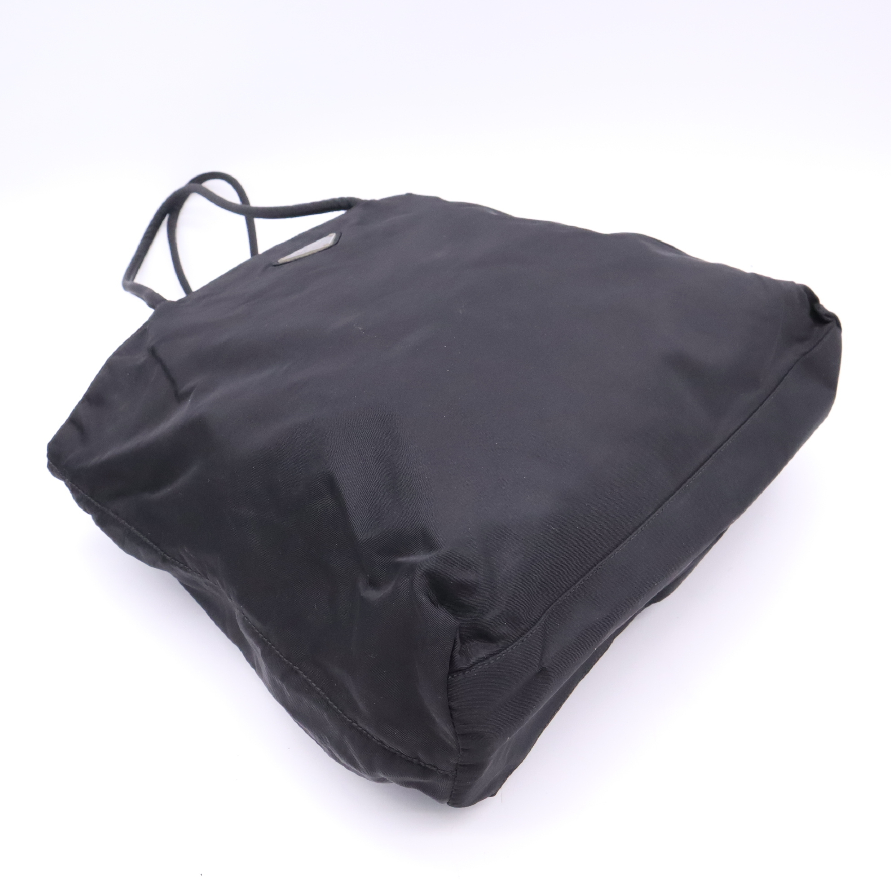 Nylon Tote Bag, Black Tote Bag — view 3