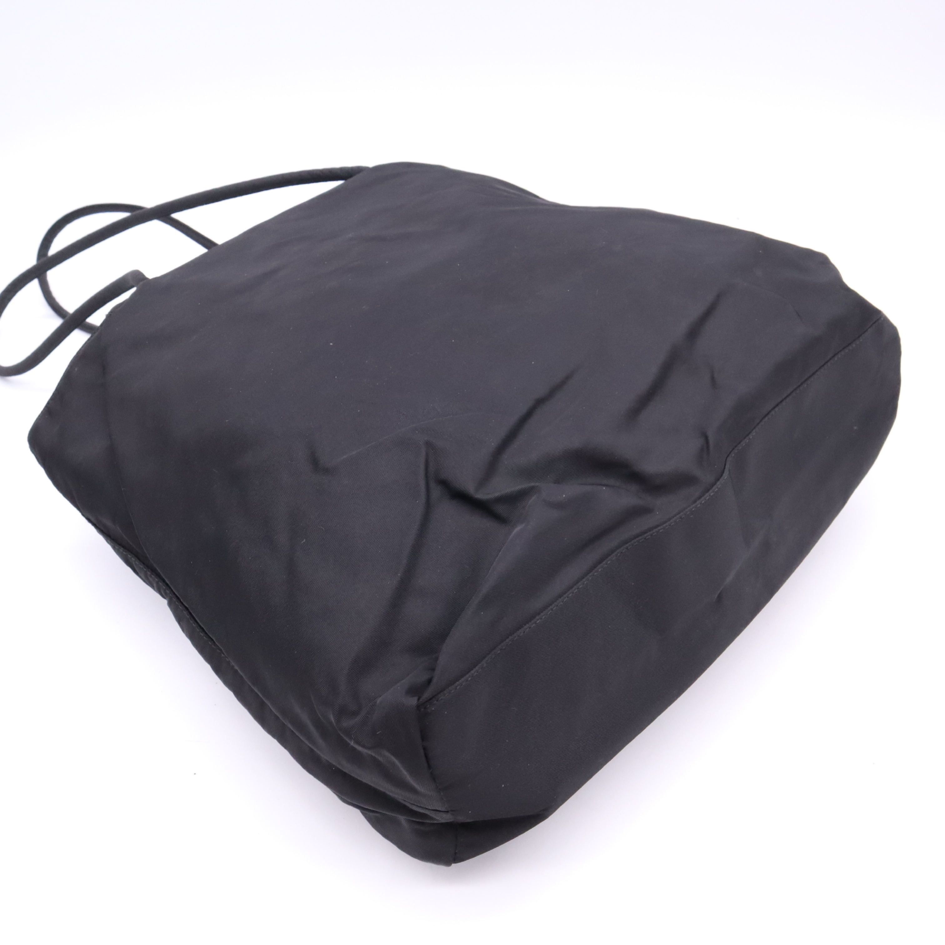 Nylon Tote Bag, Black Tote Bag — view 4