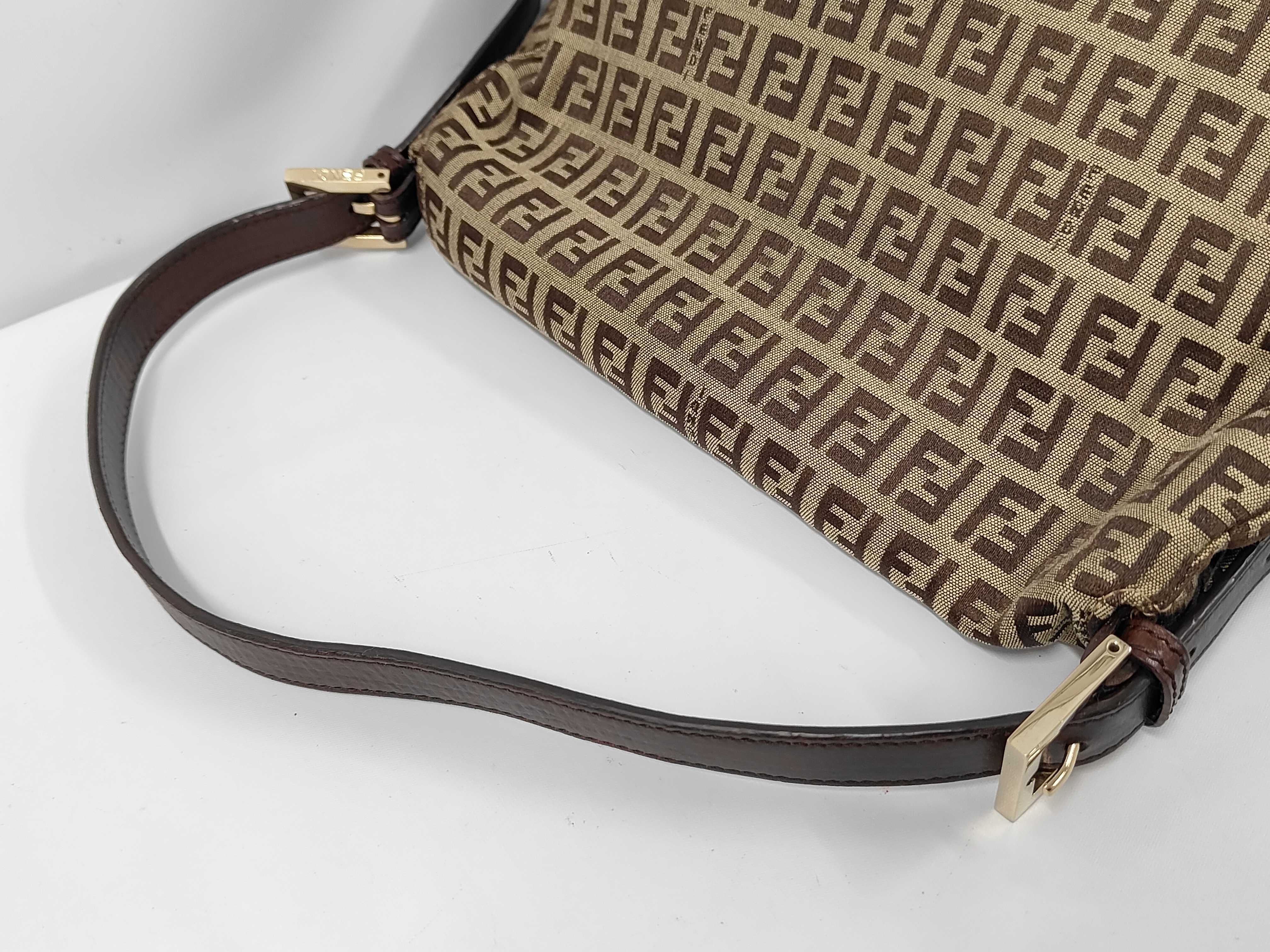 Zucchino Mamma Bucket Shoulder Bag with Gold Hardware — view 5