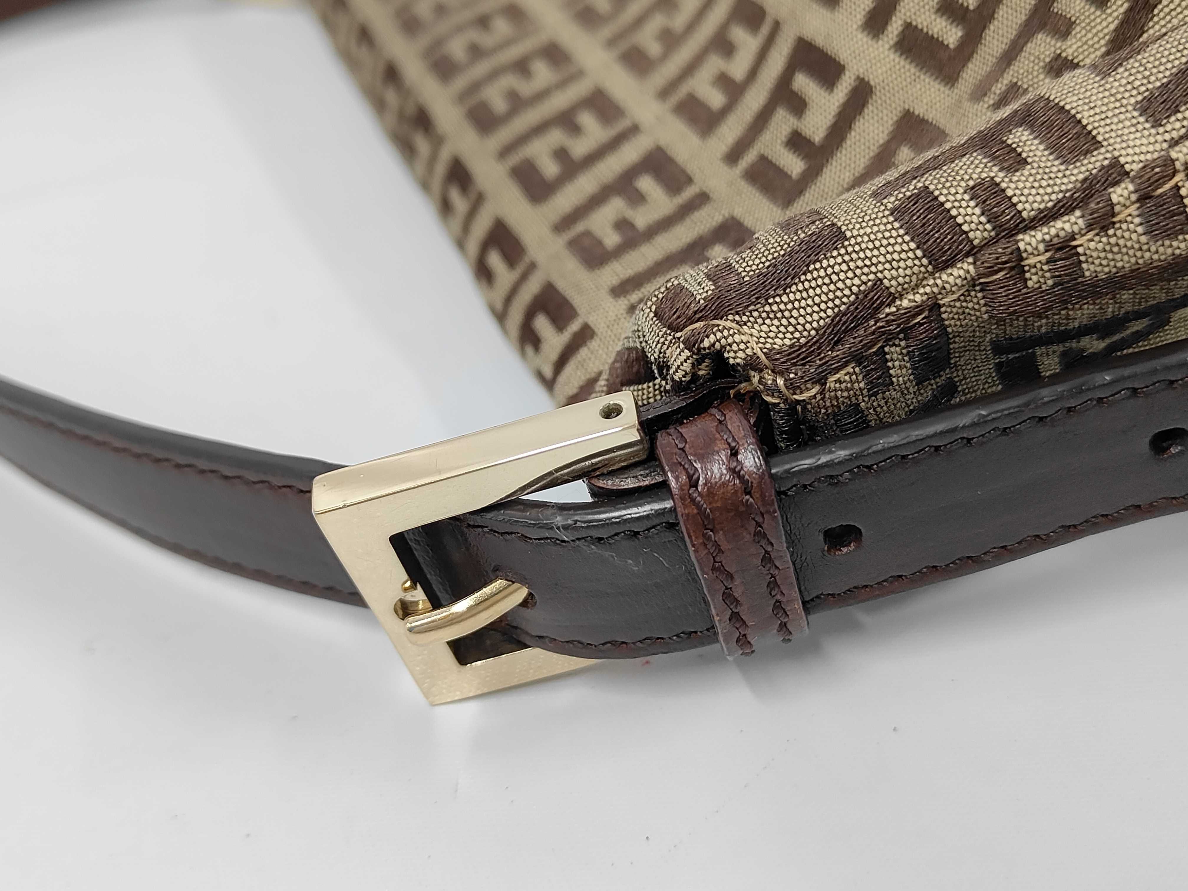 Zucchino Mamma Bucket Shoulder Bag with Gold Hardware — view 6