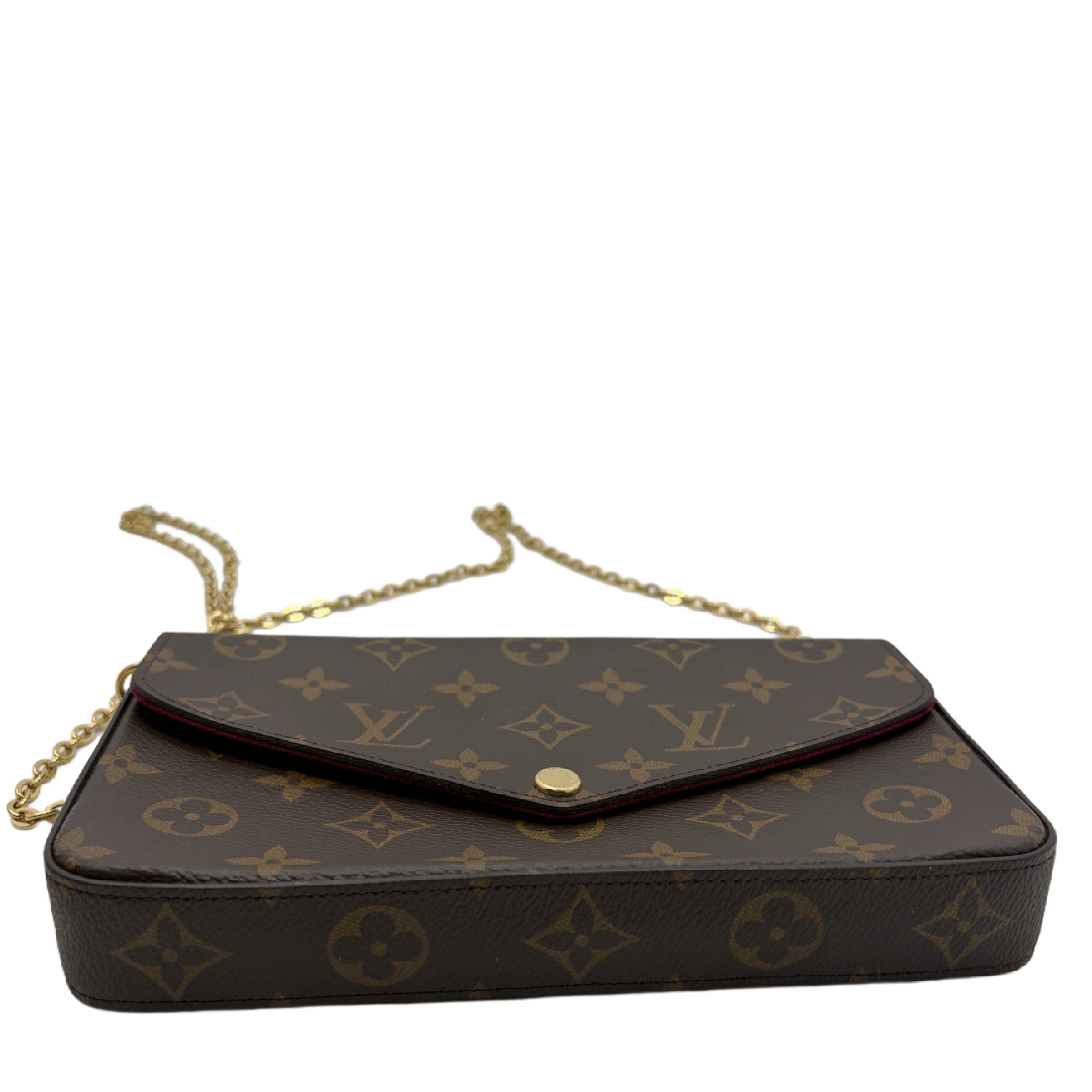 Monogram Pochette Felicie Chain Shoulder Bag — view 5
