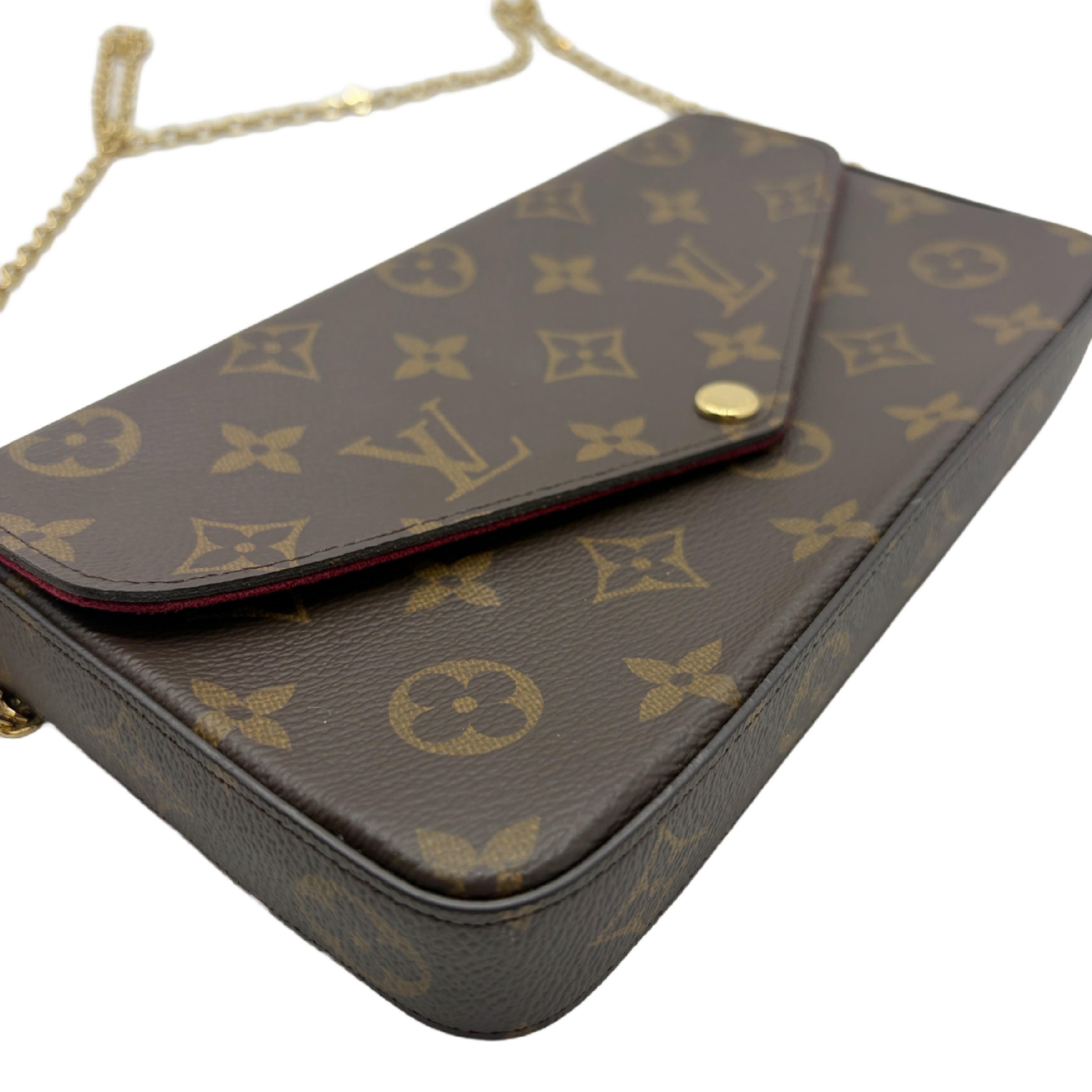 Monogram Pochette Felicie Chain Shoulder Bag — view 6