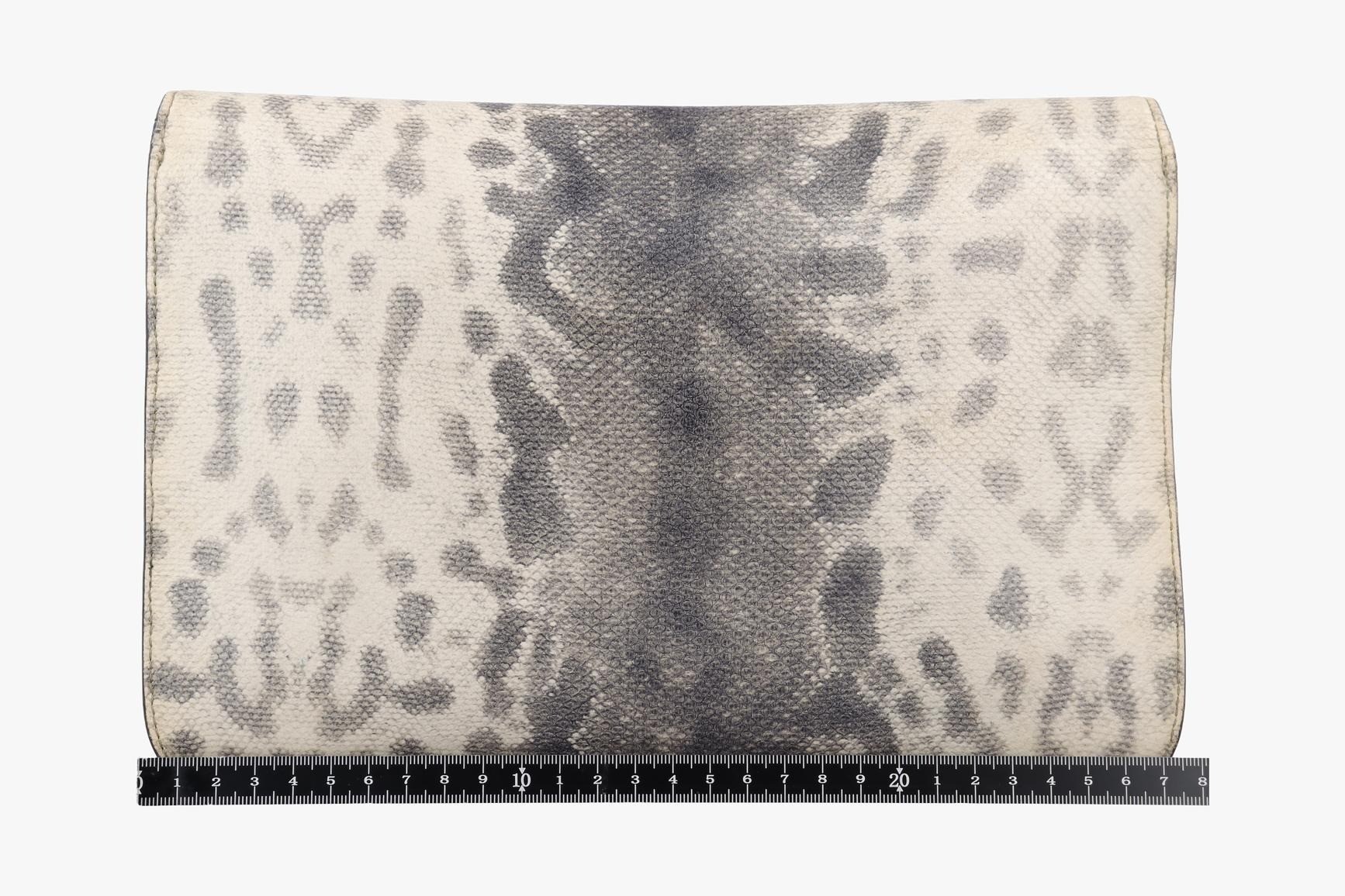 Horsebit Leather White x Gray — view 2