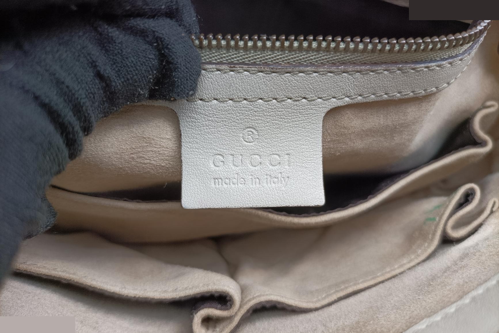 Horsebit Leather White x Gray — view 7