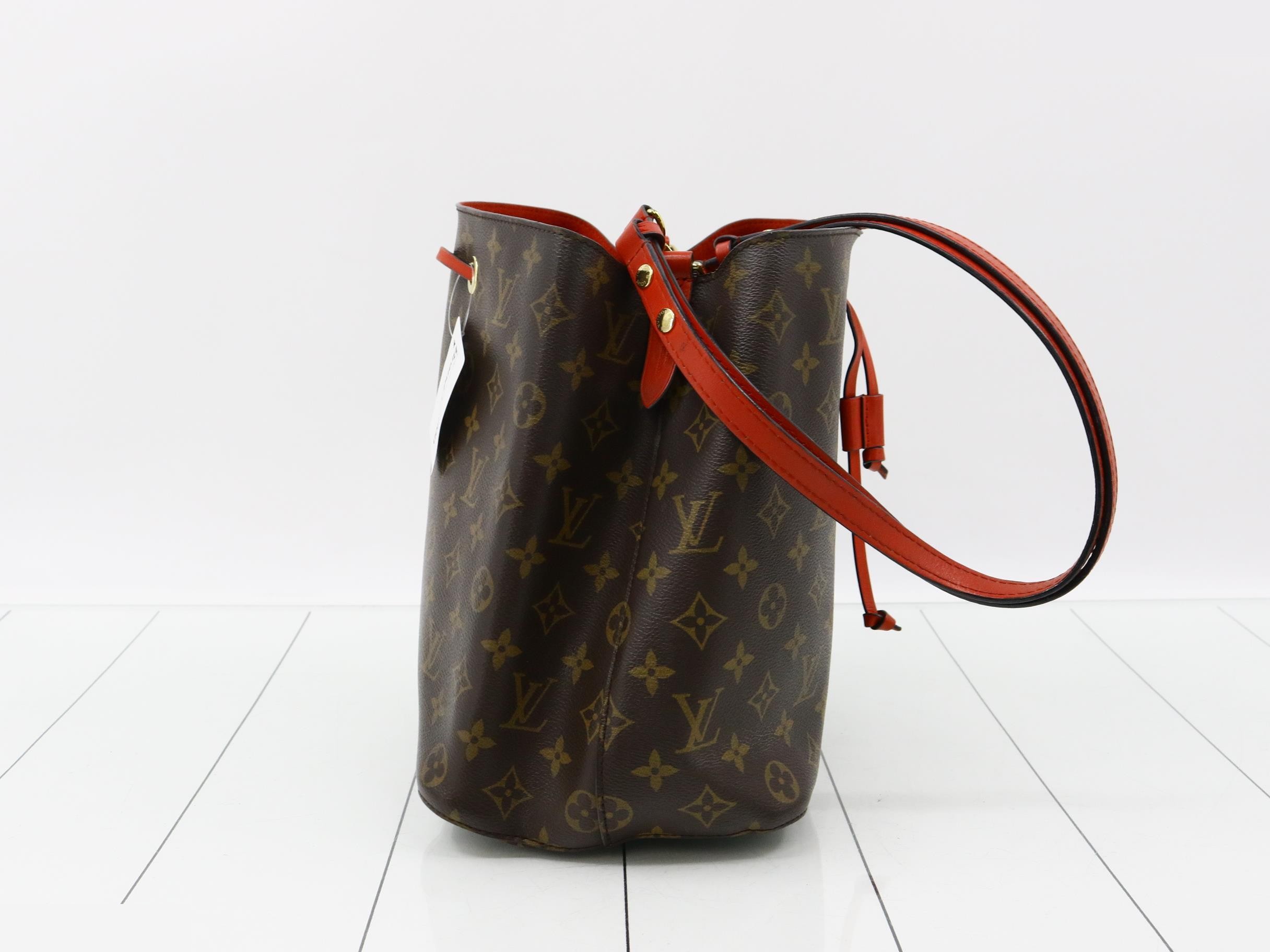 Monogram NeoNoe Coquelicot Shoulder Bag — view 4