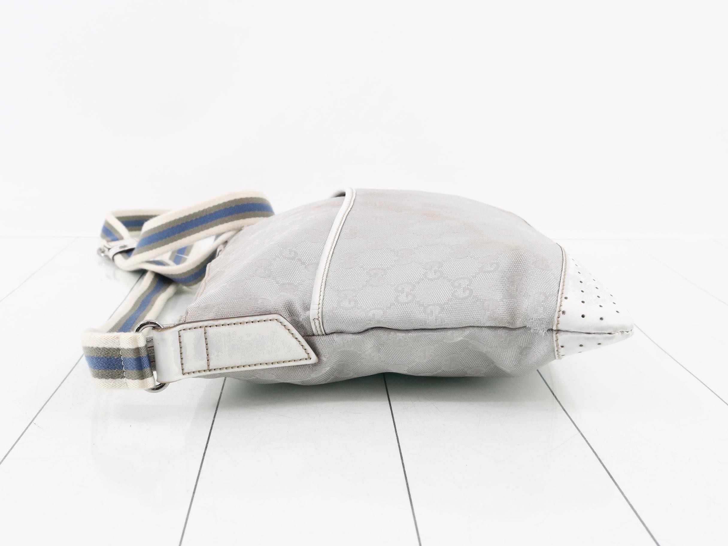 GG Canvas (Bag) - Shoulder Bag - Silver - Sherry — view 4