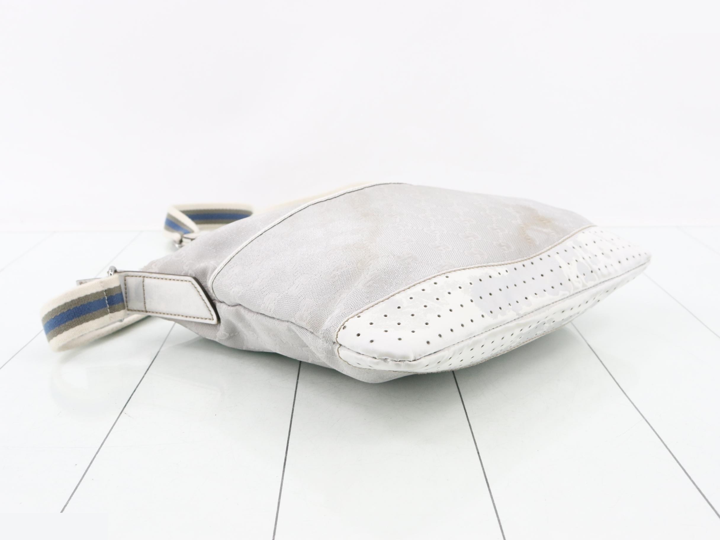 GG Canvas (Bag) - Shoulder Bag - Silver - Sherry — view 5
