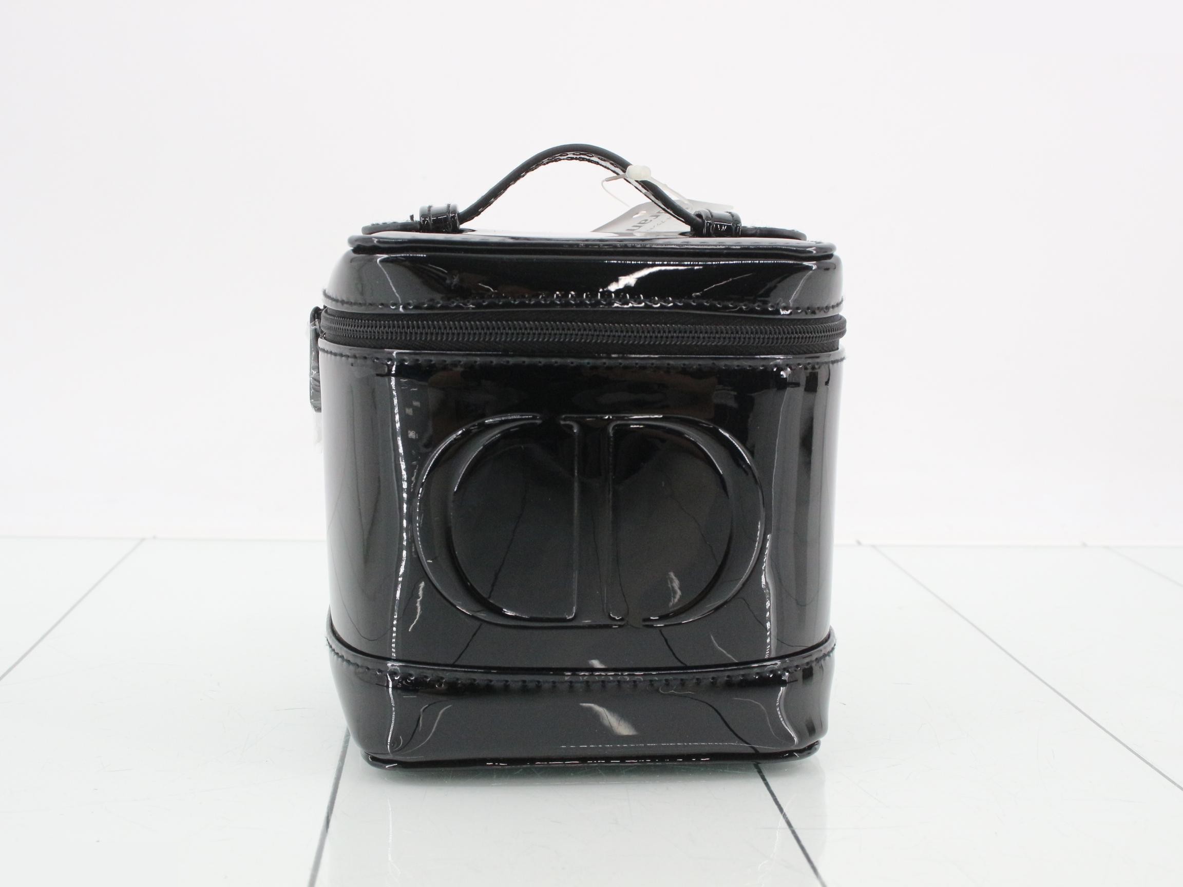Vanity case, enamel black, W11H12D10 — view 2