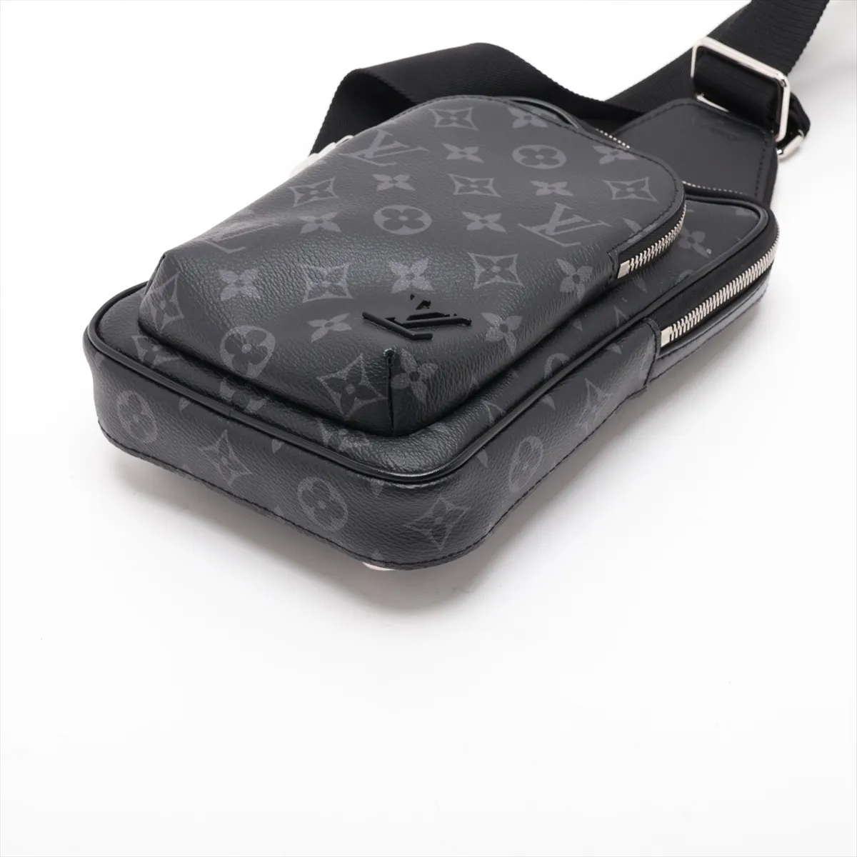 Monogram Eclipse Avenue Sling Bag M47137 Black (RFID detected) — view 3