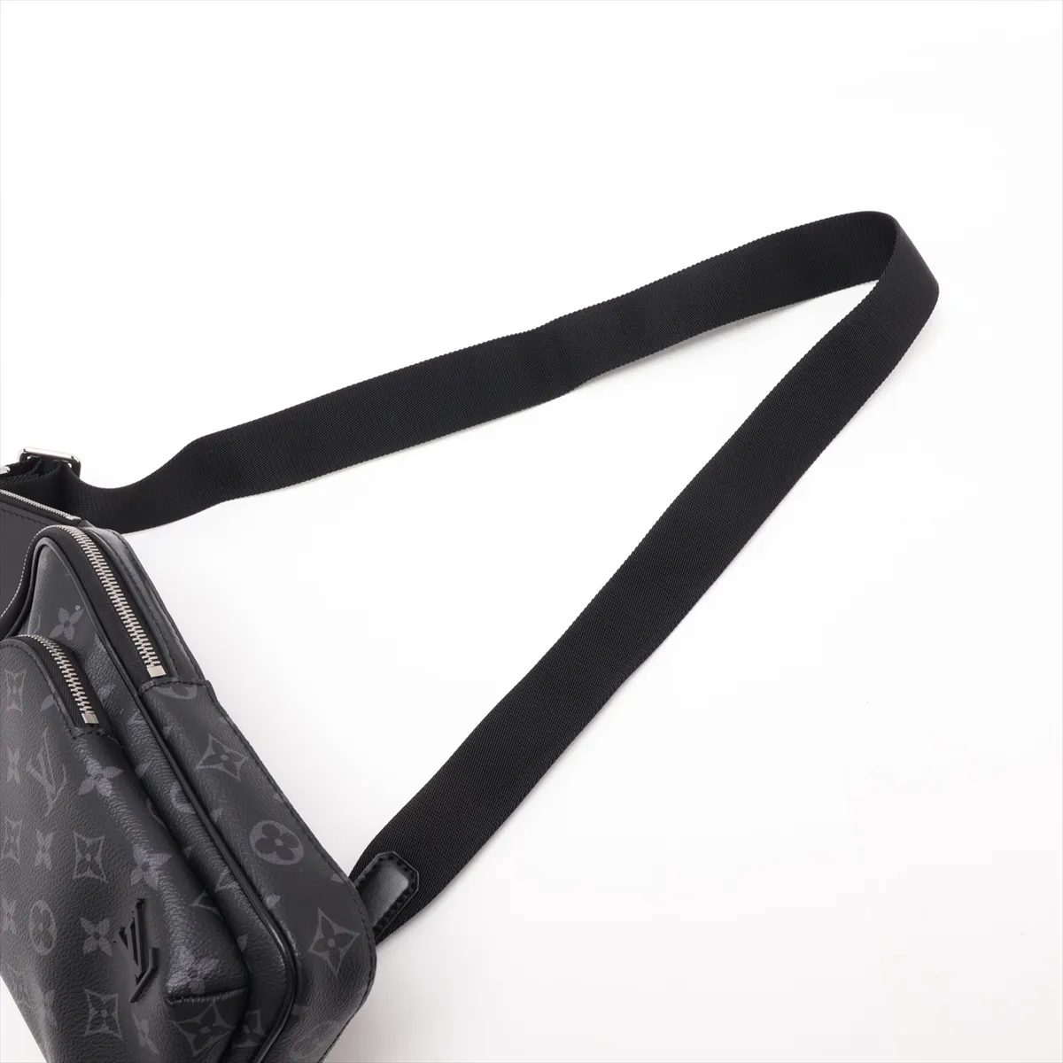 Monogram Eclipse Avenue Sling Bag M47137 Black (RFID detected) — view 5