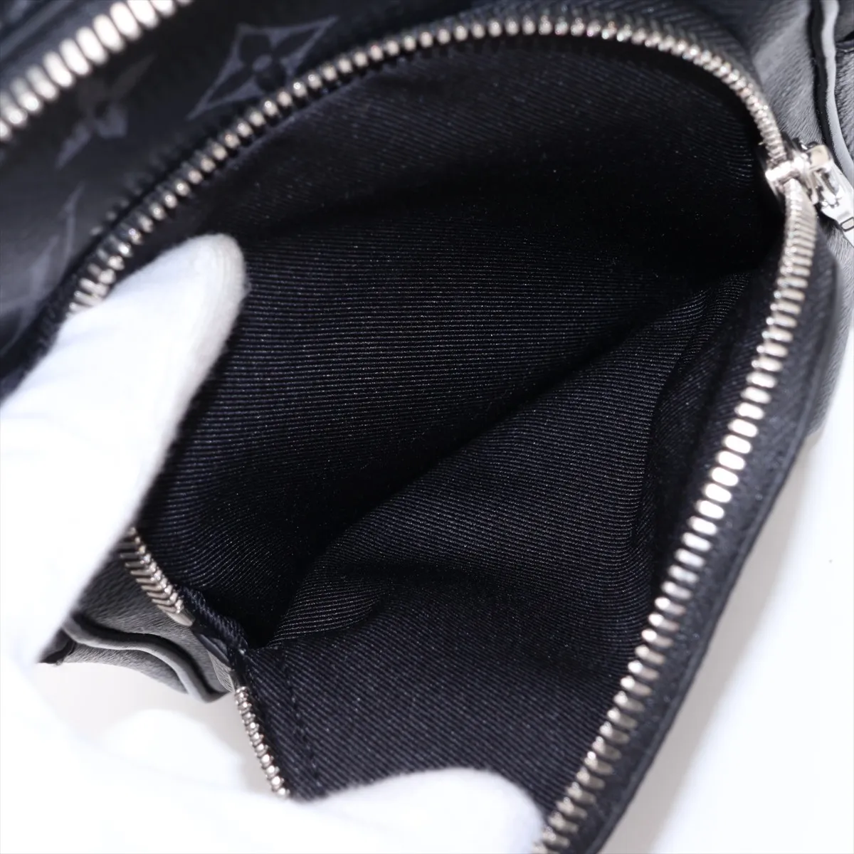 Monogram Eclipse Avenue Sling Bag M47137 Black (RFID detected) — view 8