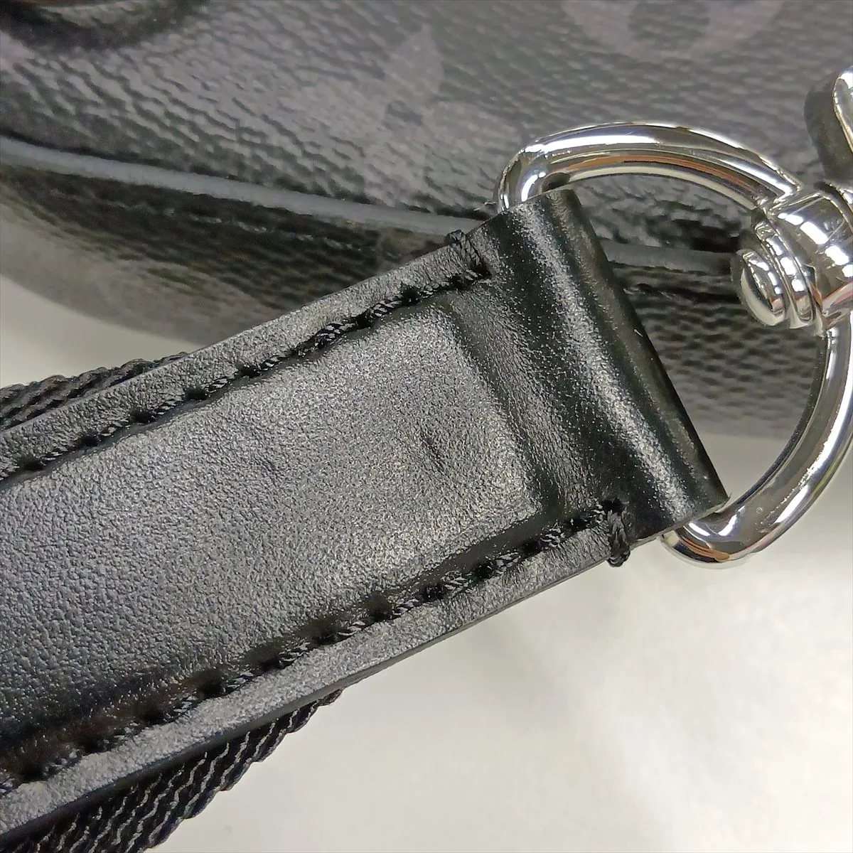 Monogram Eclipse Avenue Sling Bag M47137 Black (RFID detected) — view 10