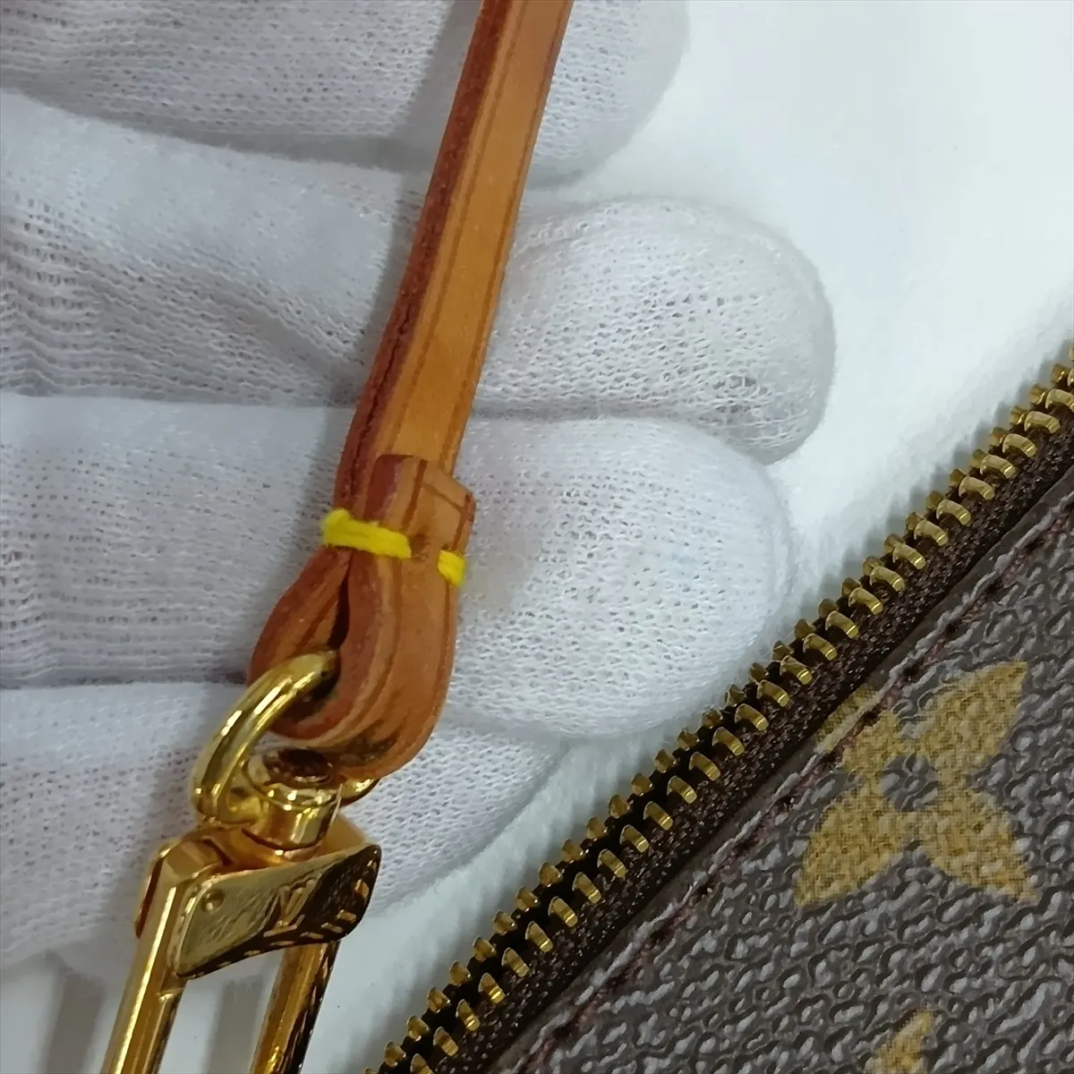 Monogram Pochette Accessoires M51980 AR0999 Brown — view 11
