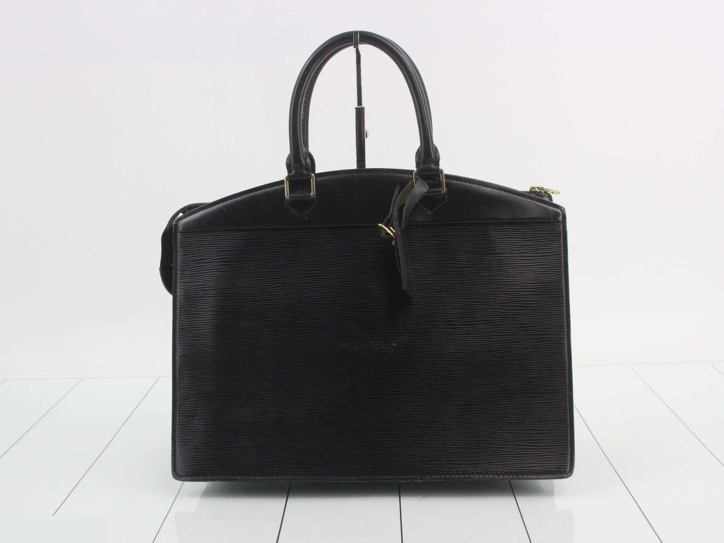 Epi Riviera Noir Handbag — view 2