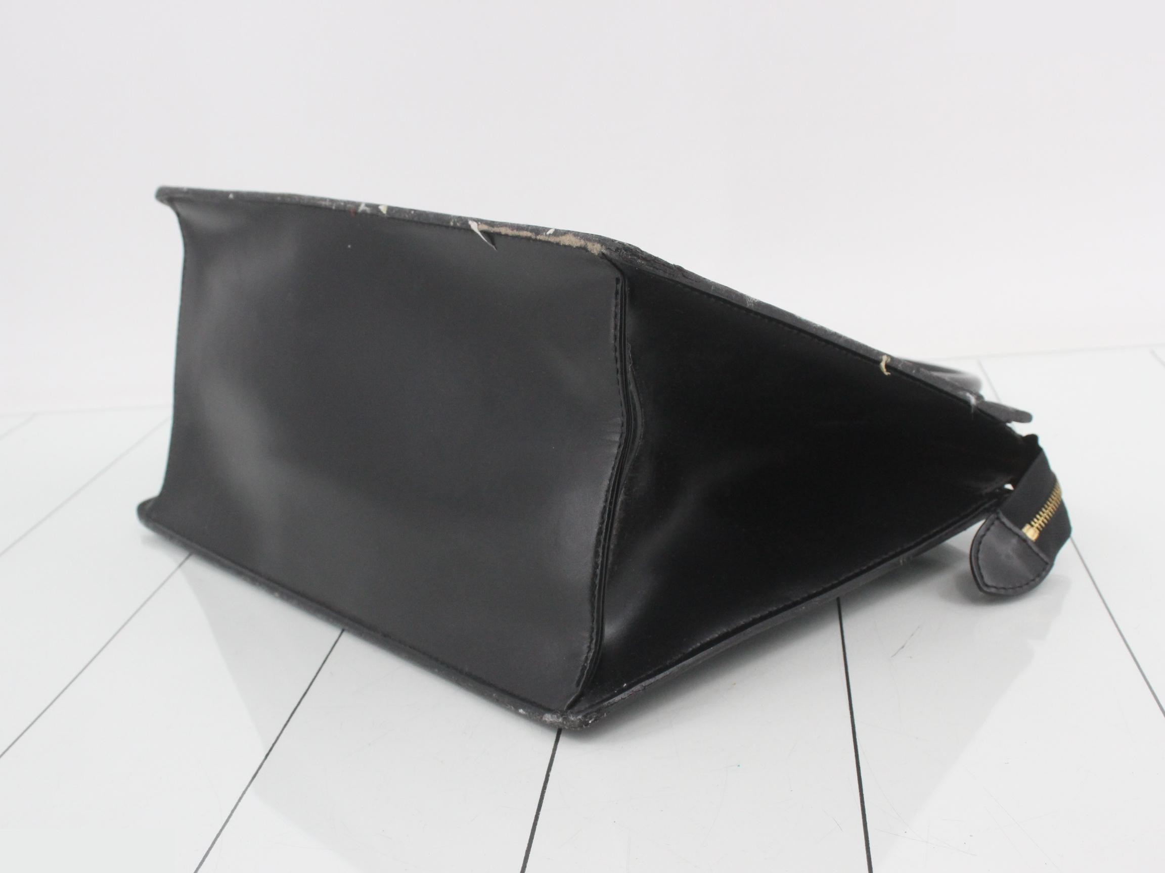 Epi Riviera Noir Handbag — view 6
