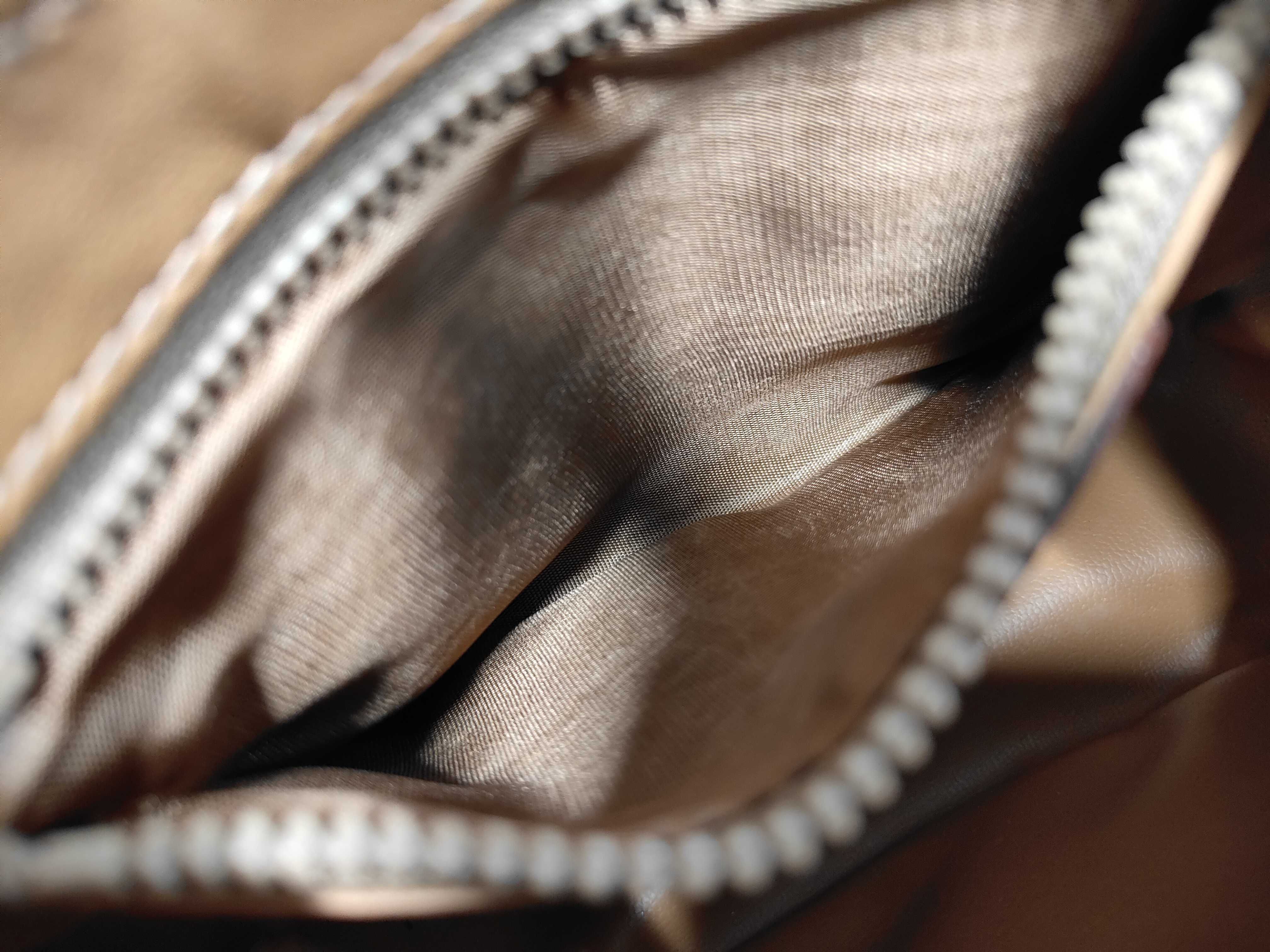 Triomphe Shoulder Bag, Brown Leather, Women's Shoulder Bag — view 10