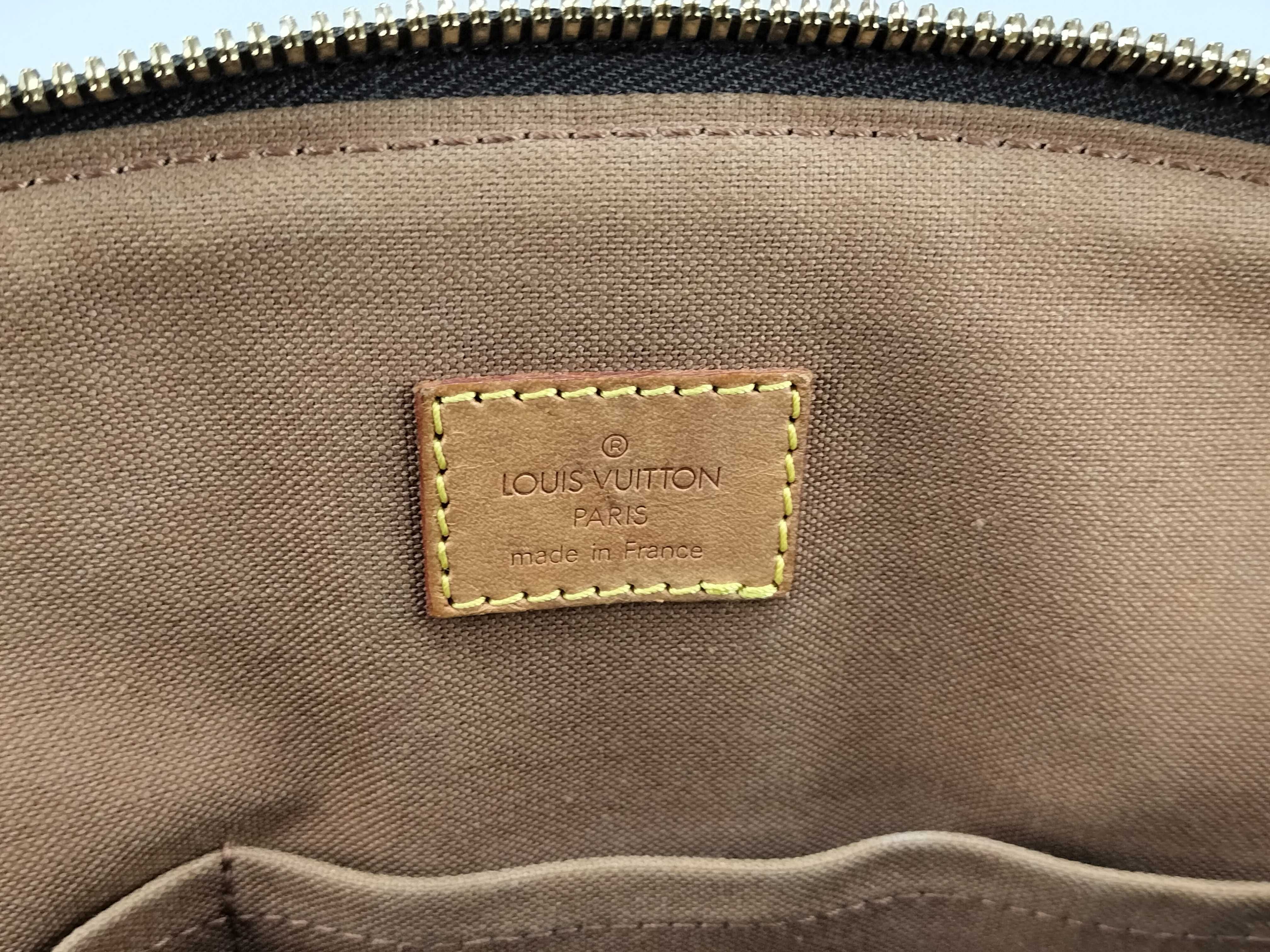 Monogram Louis Vuitton Brown Monogram M40144 Tivoli GM Shoulder Bag — view 12