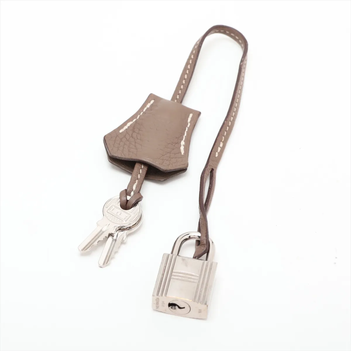 [Individually packaged] Hermes Birkin 35 Letournée Taurillon Clemence Etoupe Silver Hardware T: 2015 — view 11