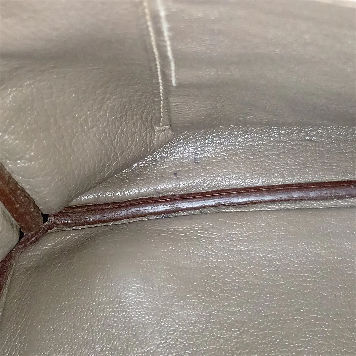 [Individually packaged] Hermes Birkin 35 Letournée Taurillon Clemence Etoupe Silver Hardware T: 2015 — view 12