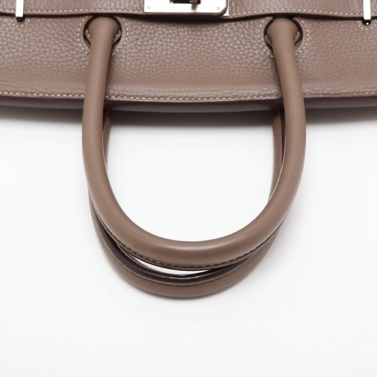 [Individually packaged] Hermes Birkin 35 Letournée Taurillon Clemence Etoupe Silver Hardware T: 2015 — view 5