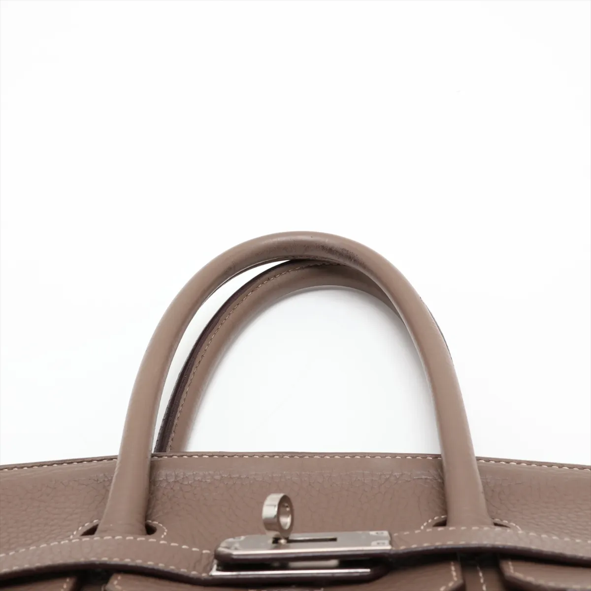 [Individually packaged] Hermes Birkin 35 Letournée Taurillon Clemence Etoupe Silver Hardware T: 2015 — view 6