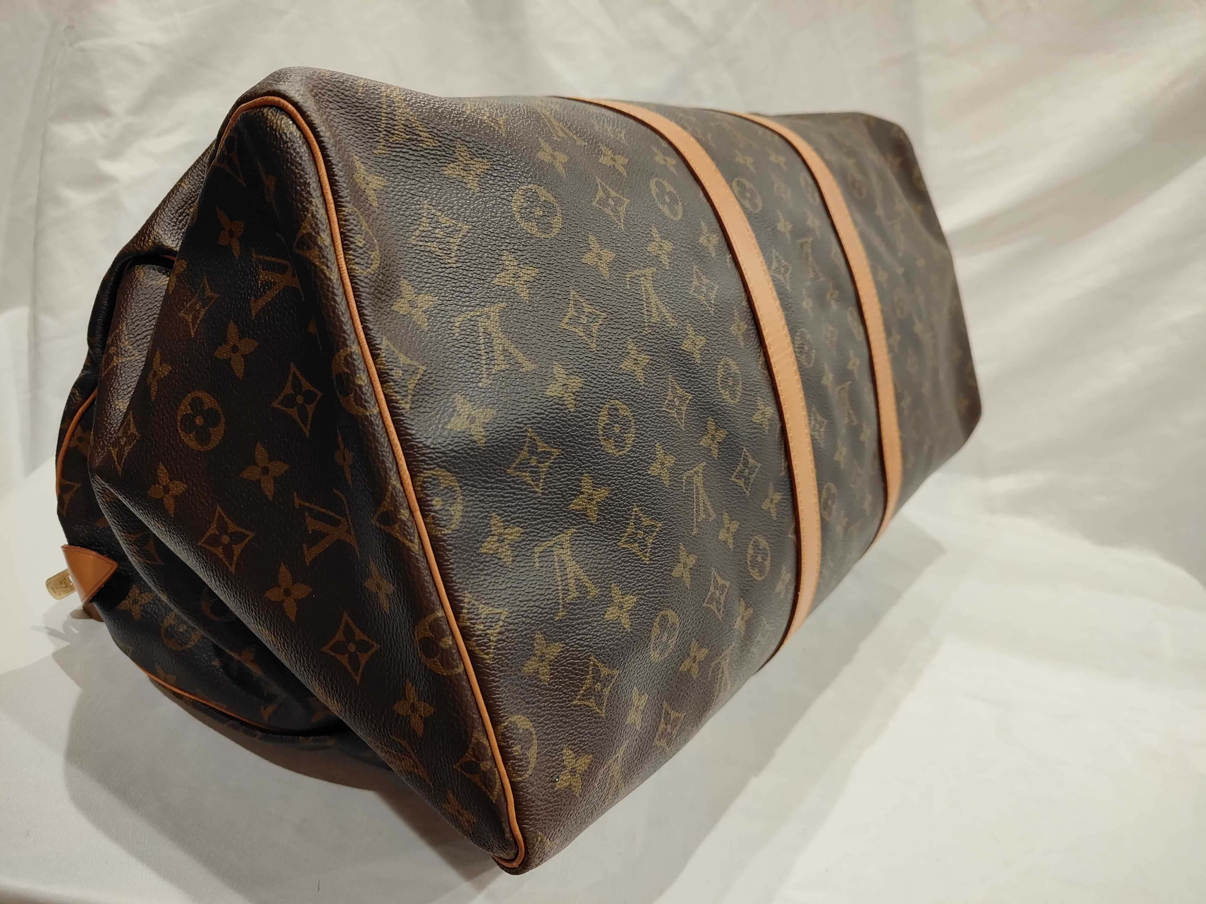 Monogram M41424 Keepall 55 Boston Bag — view 4