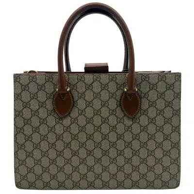 GG Supreme 2-Way Handbag