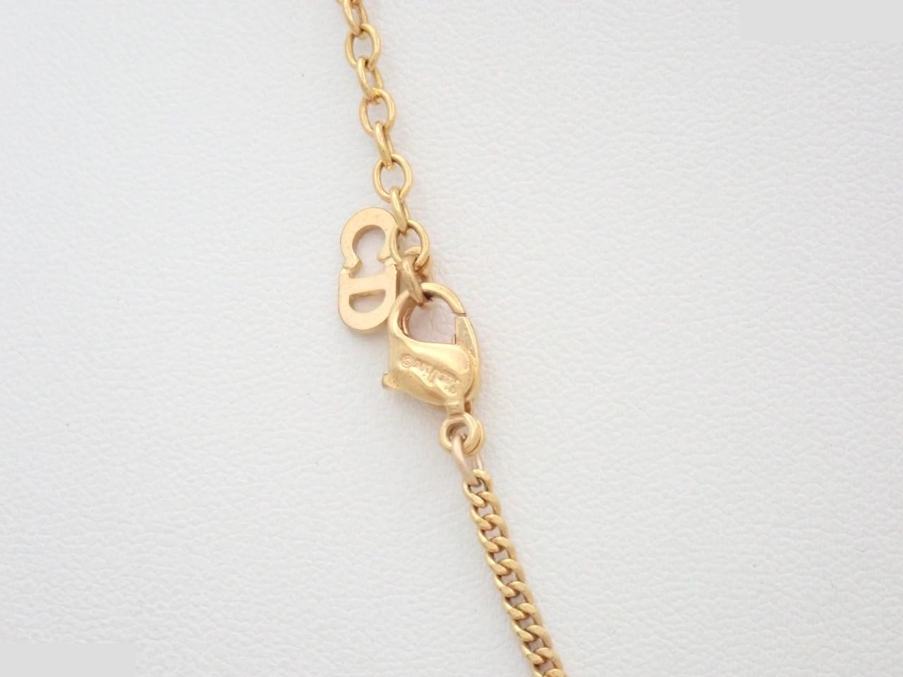 Gold necklace, chain approximately 44cm — view 2