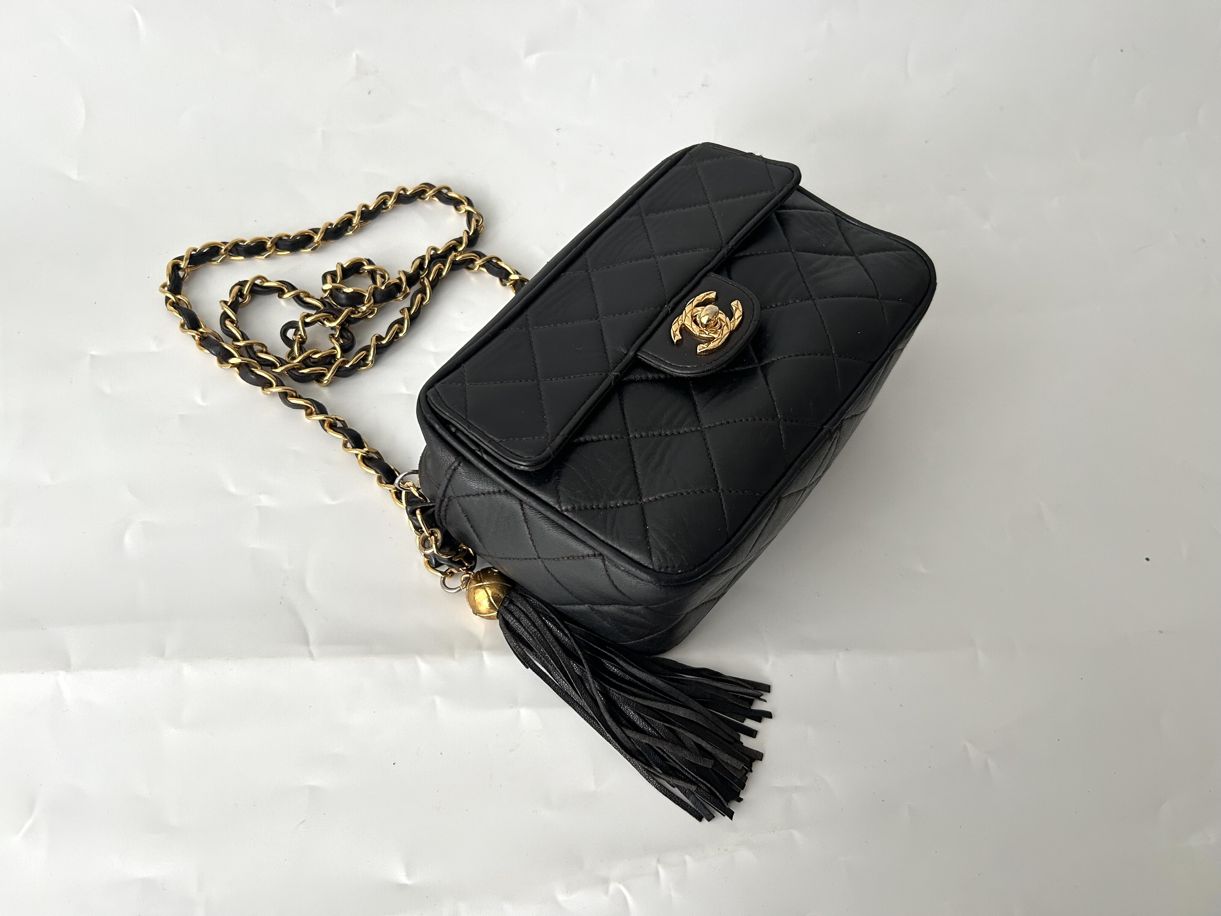 Fringe Matelassé Bijou Turnlock Bag — view 3