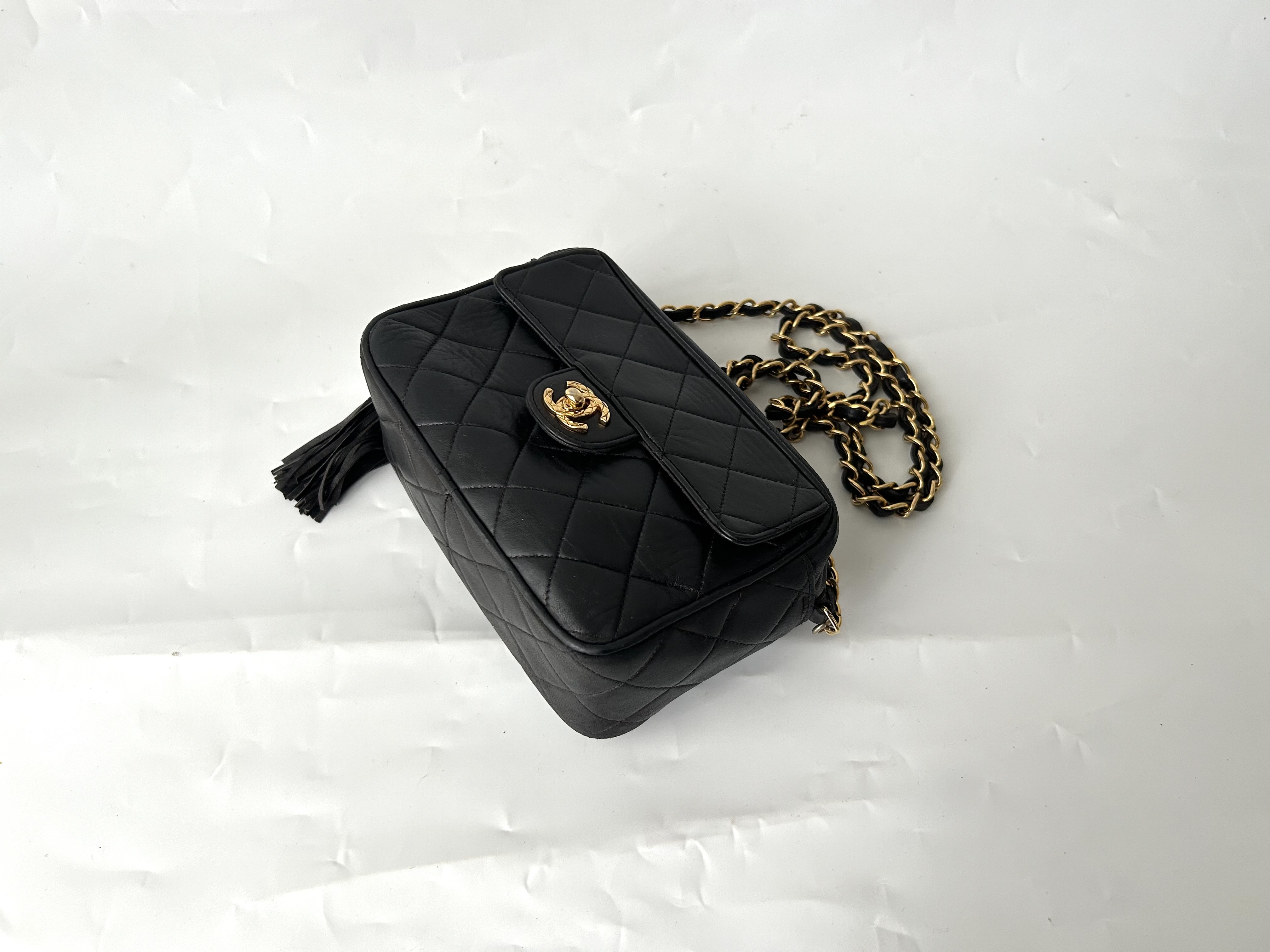 Fringe Matelassé Bijou Turnlock Bag — view 4