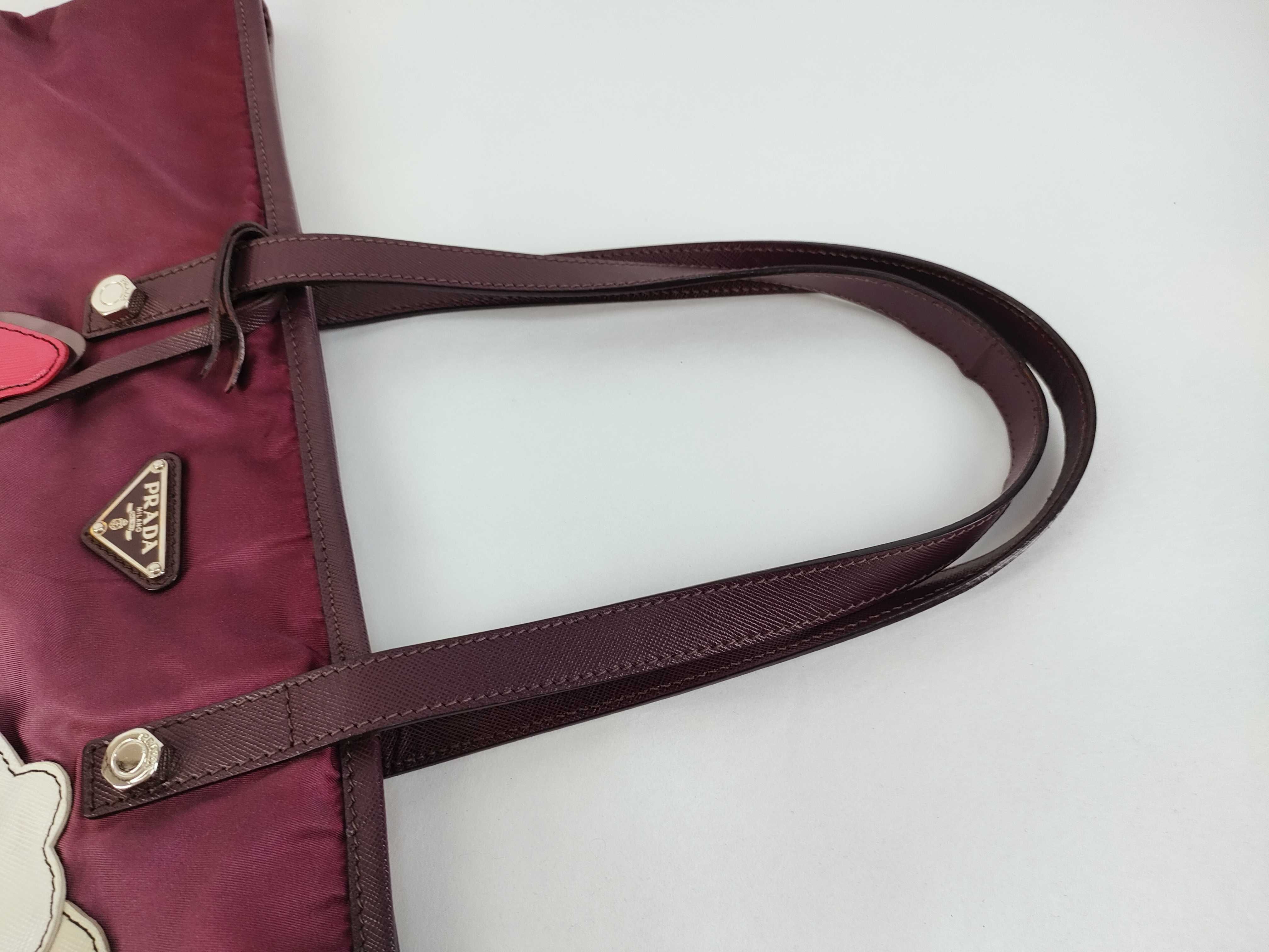 Nylon Applique B4605G Tote Bag — view 3