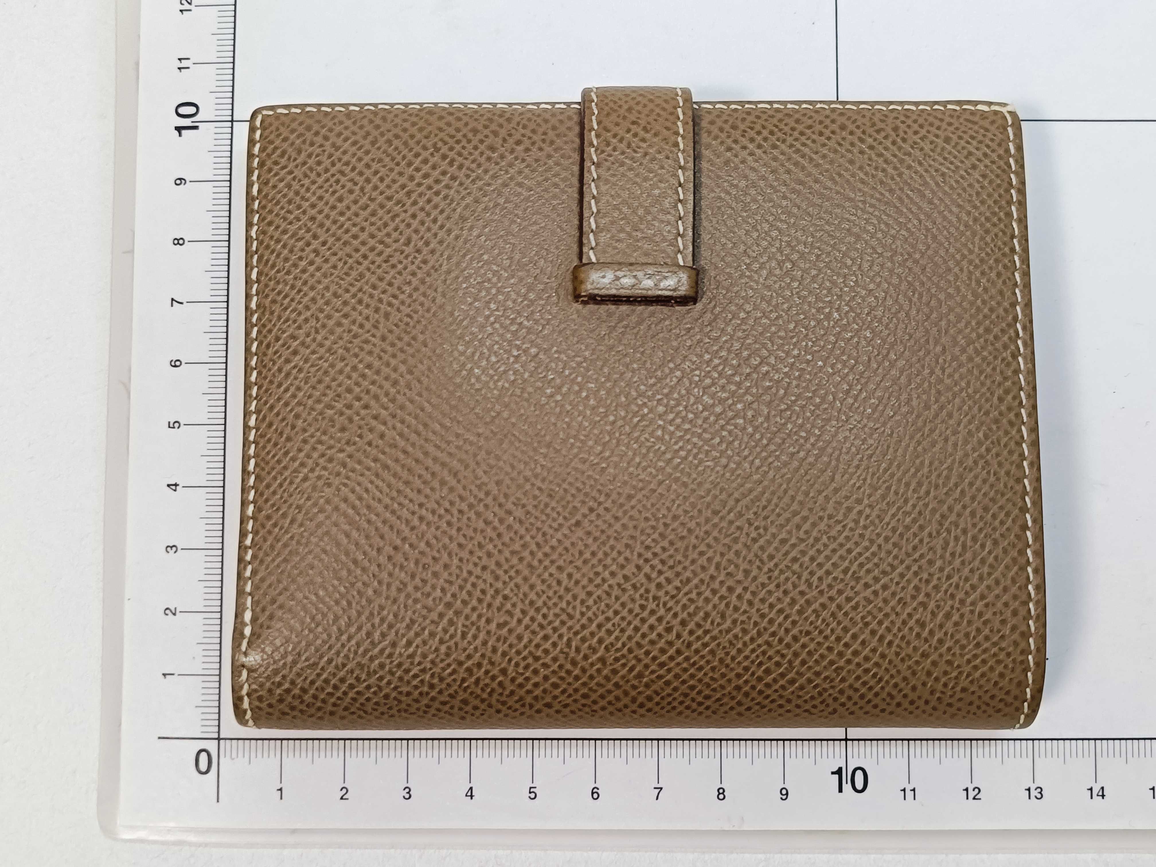 Bearn Compact Wallet, Y stamp, Etoupe — view 2