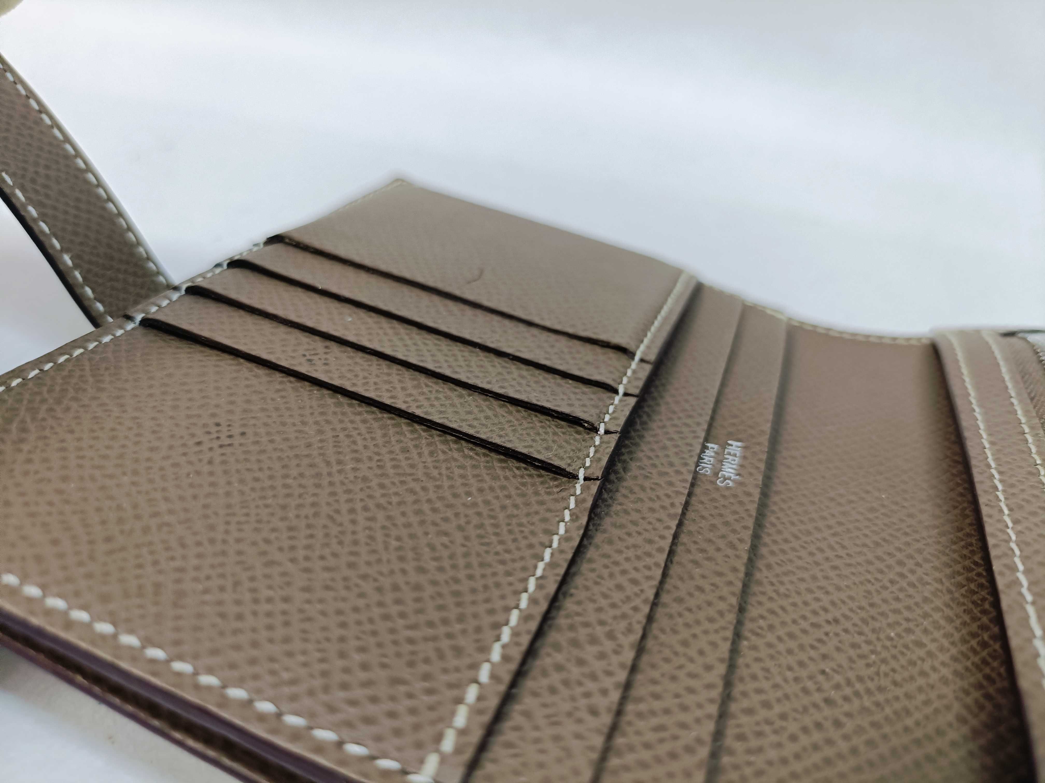 Bearn Compact Wallet, Y stamp, Etoupe — view 14