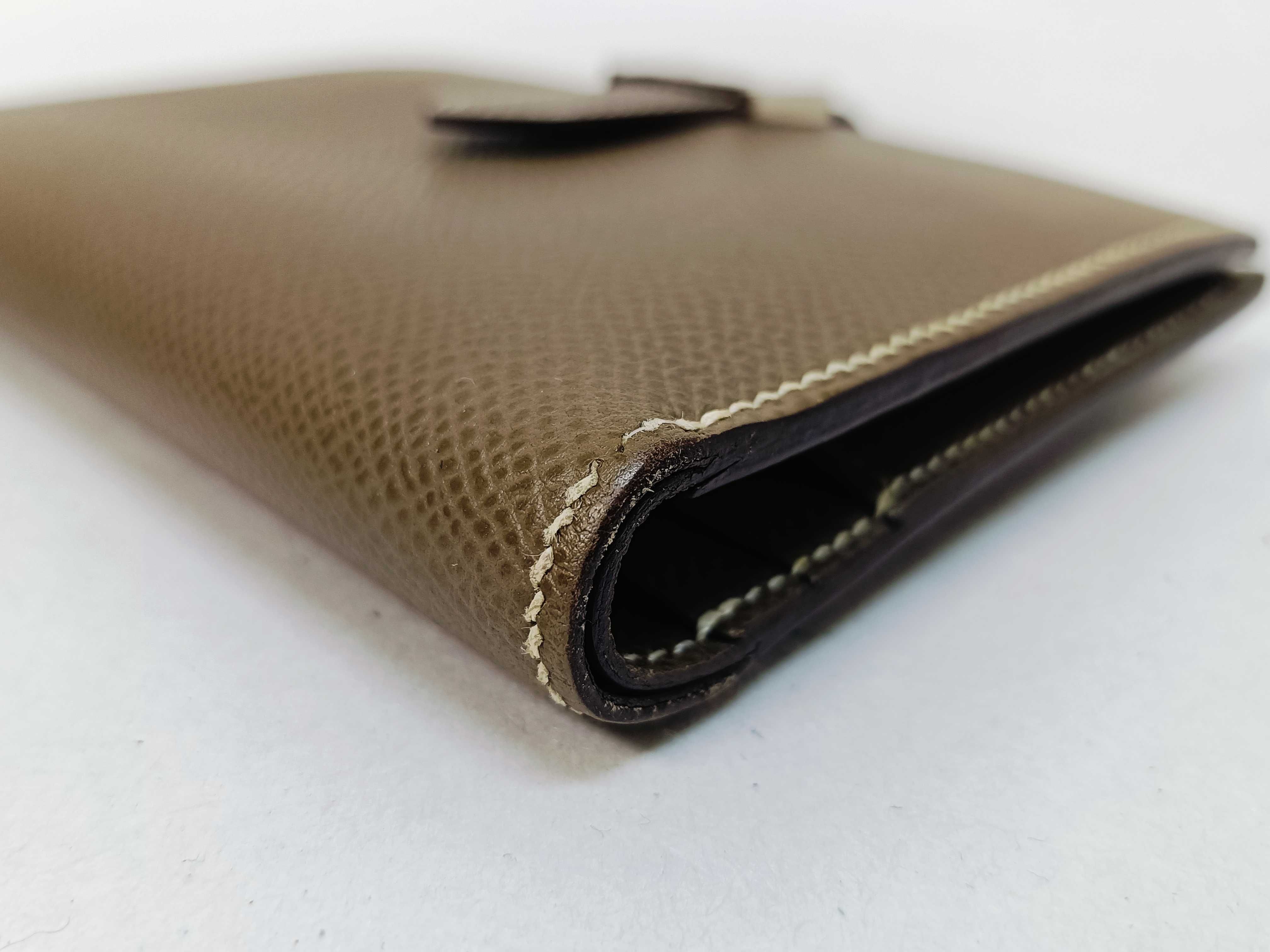 Bearn Compact Wallet, Y stamp, Etoupe — view 4