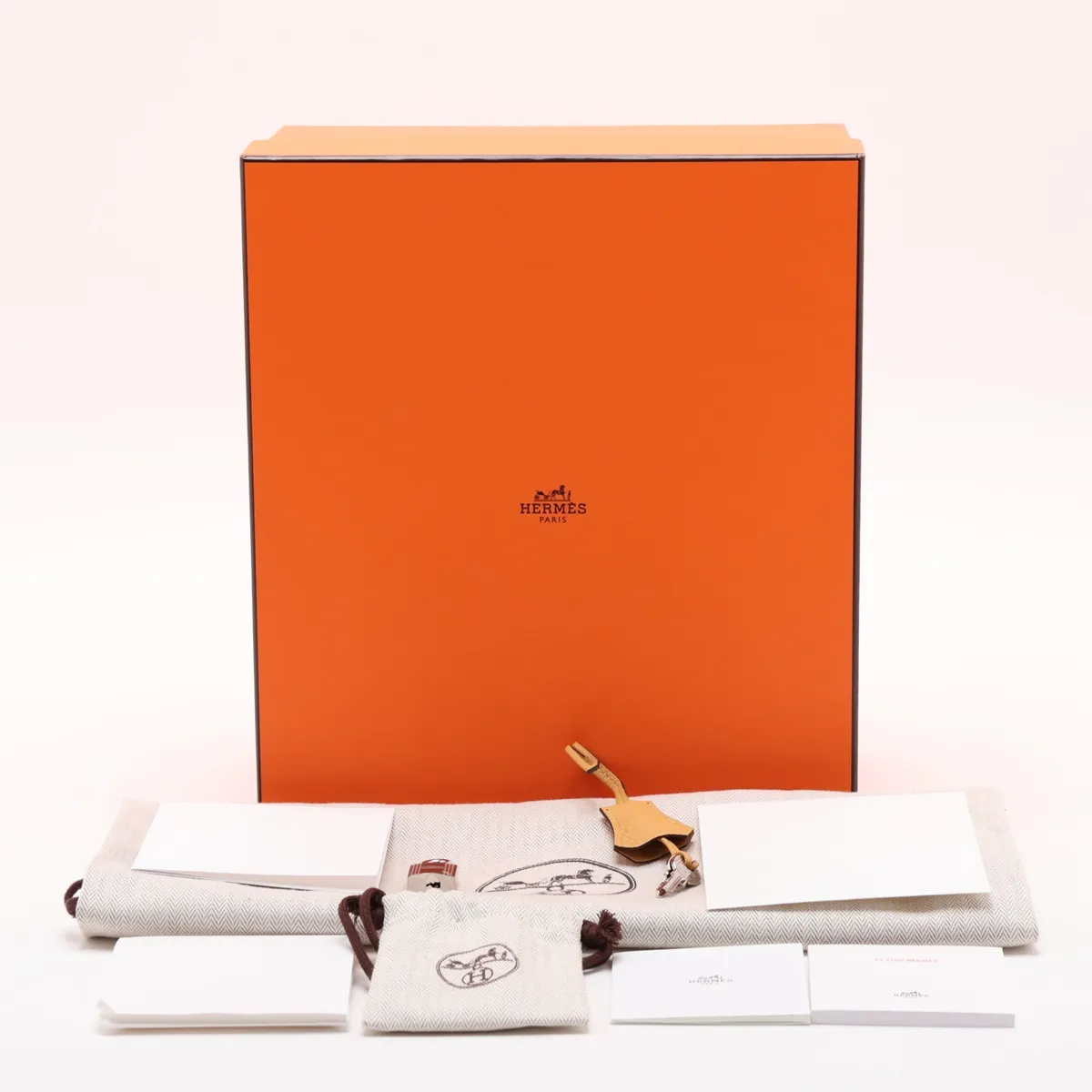 [Individually packaged] Hermes Birkin 25 Retourne Togo Paille Silver Hardware G: 2026 — view 11