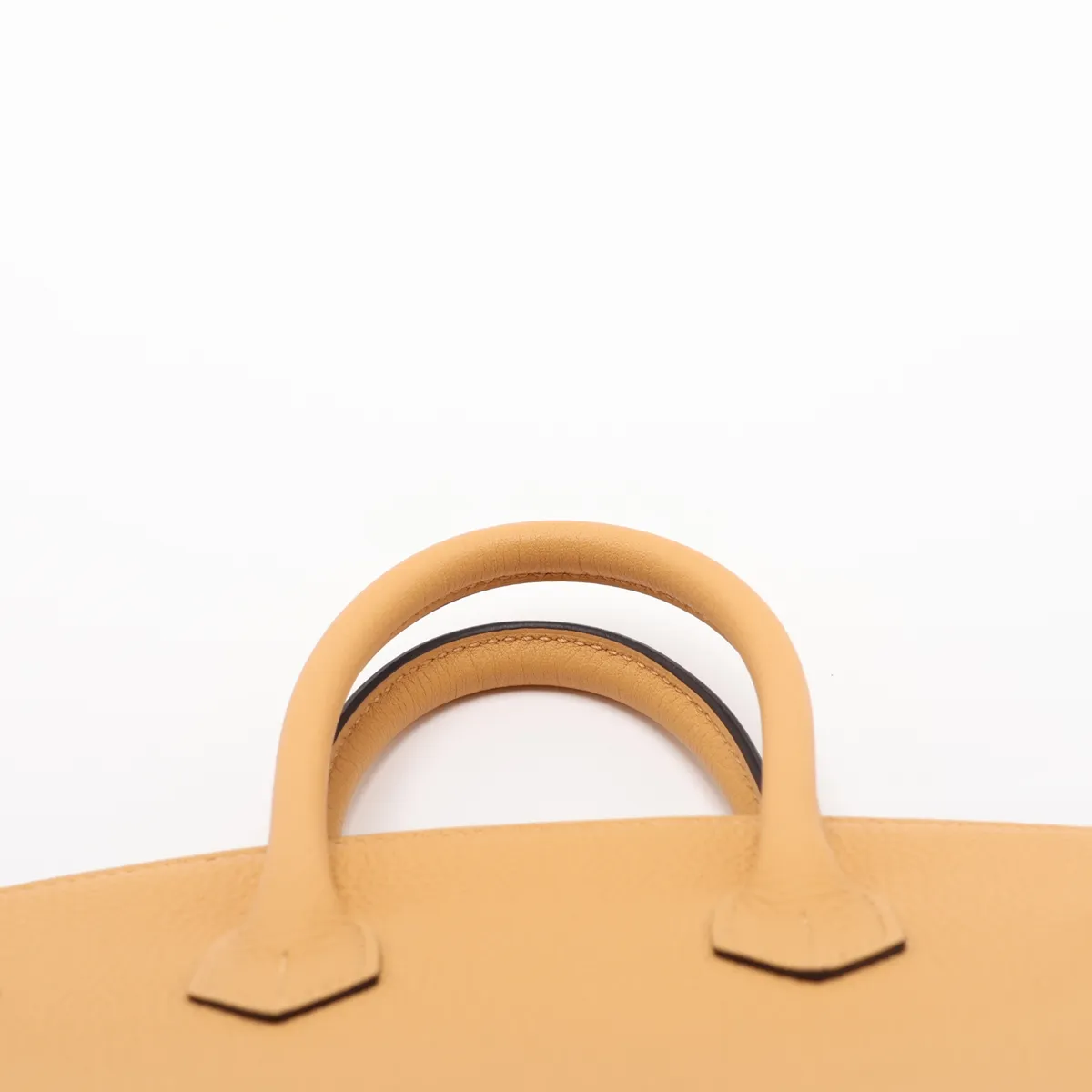 [Individually packaged] Hermes Birkin 25 Retourne Togo Paille Silver Hardware G: 2026 — view 6