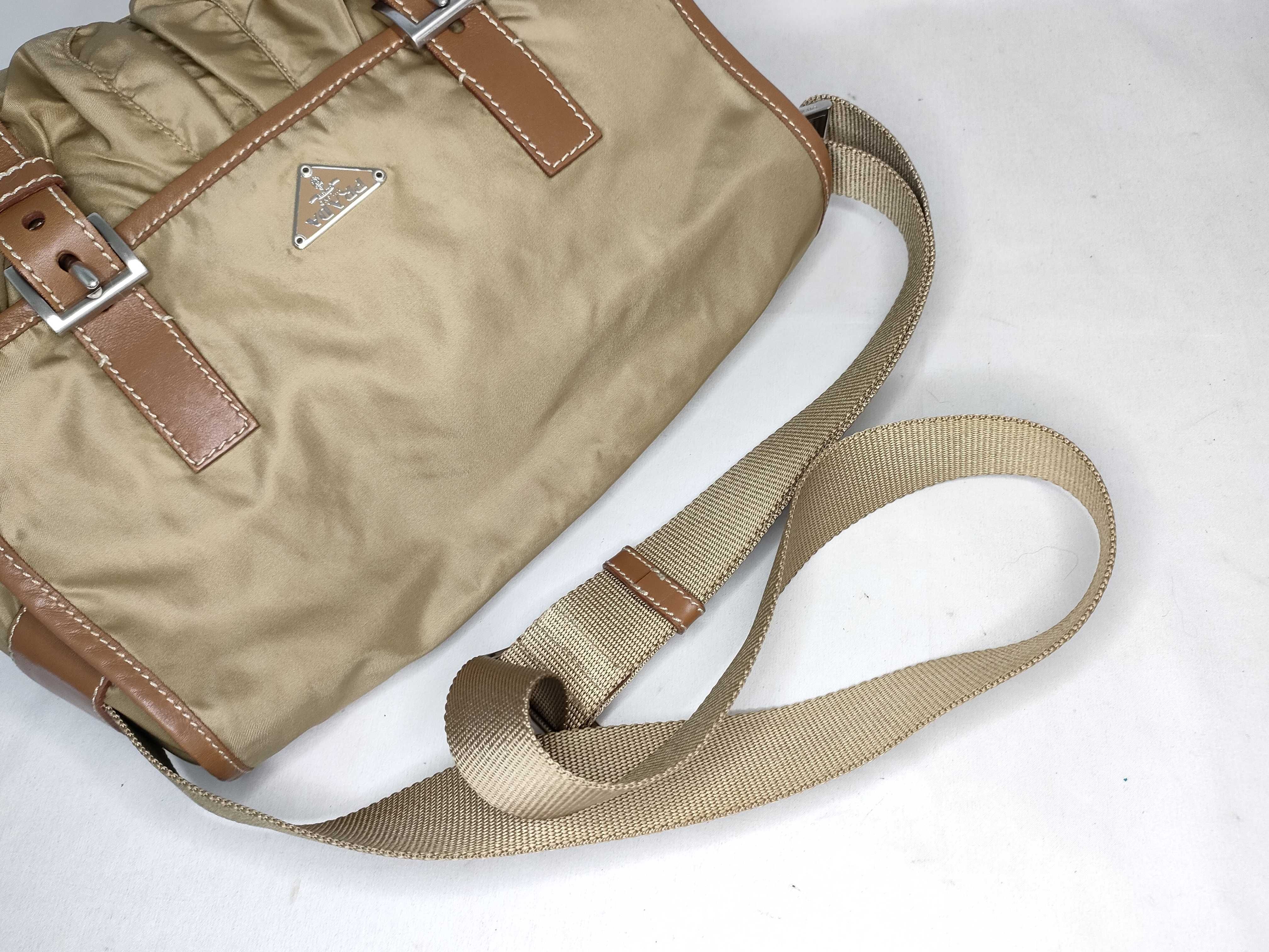 Nylon Messenger Shoulder Bag — view 3