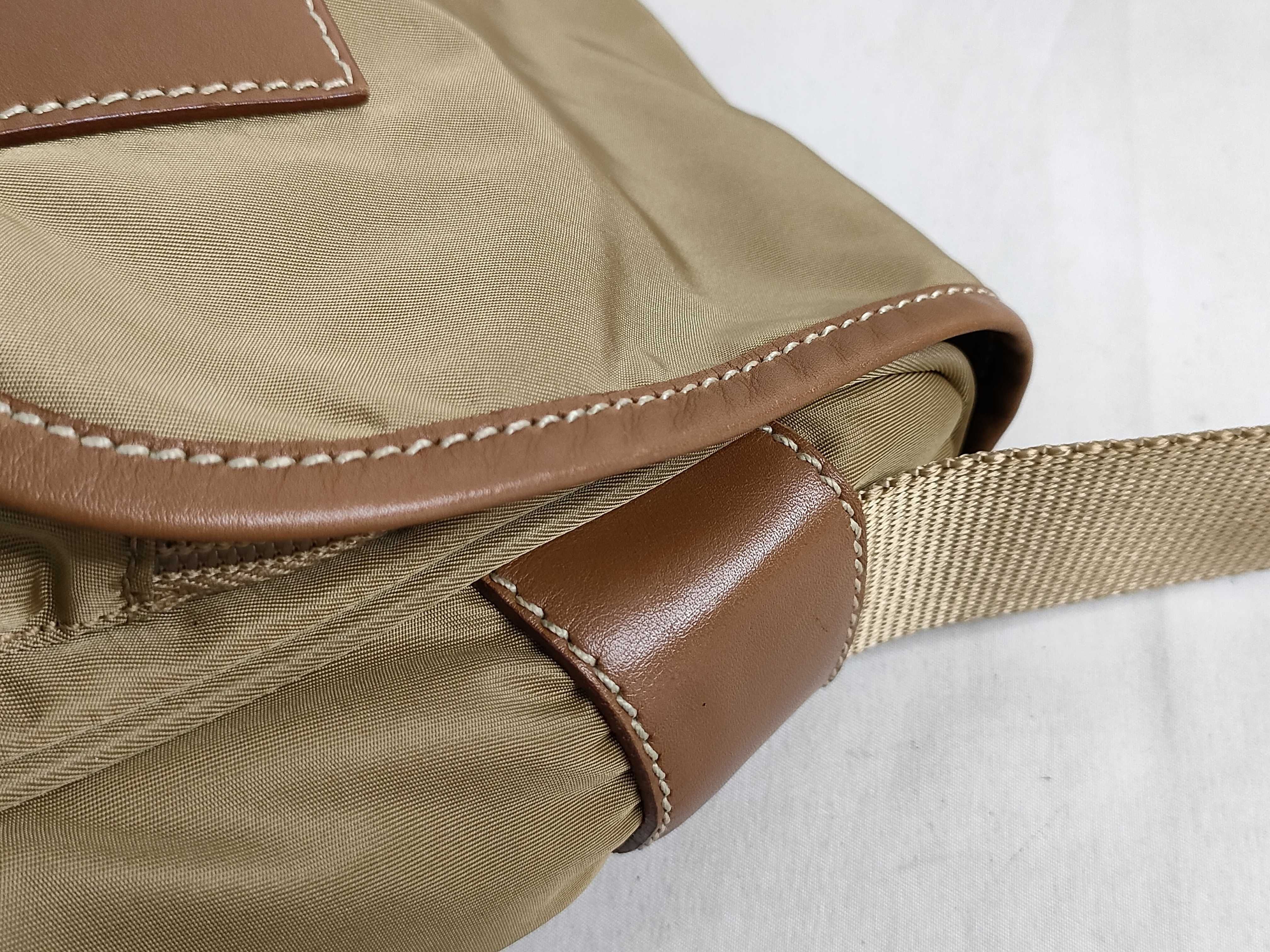 Nylon Messenger Shoulder Bag — view 5
