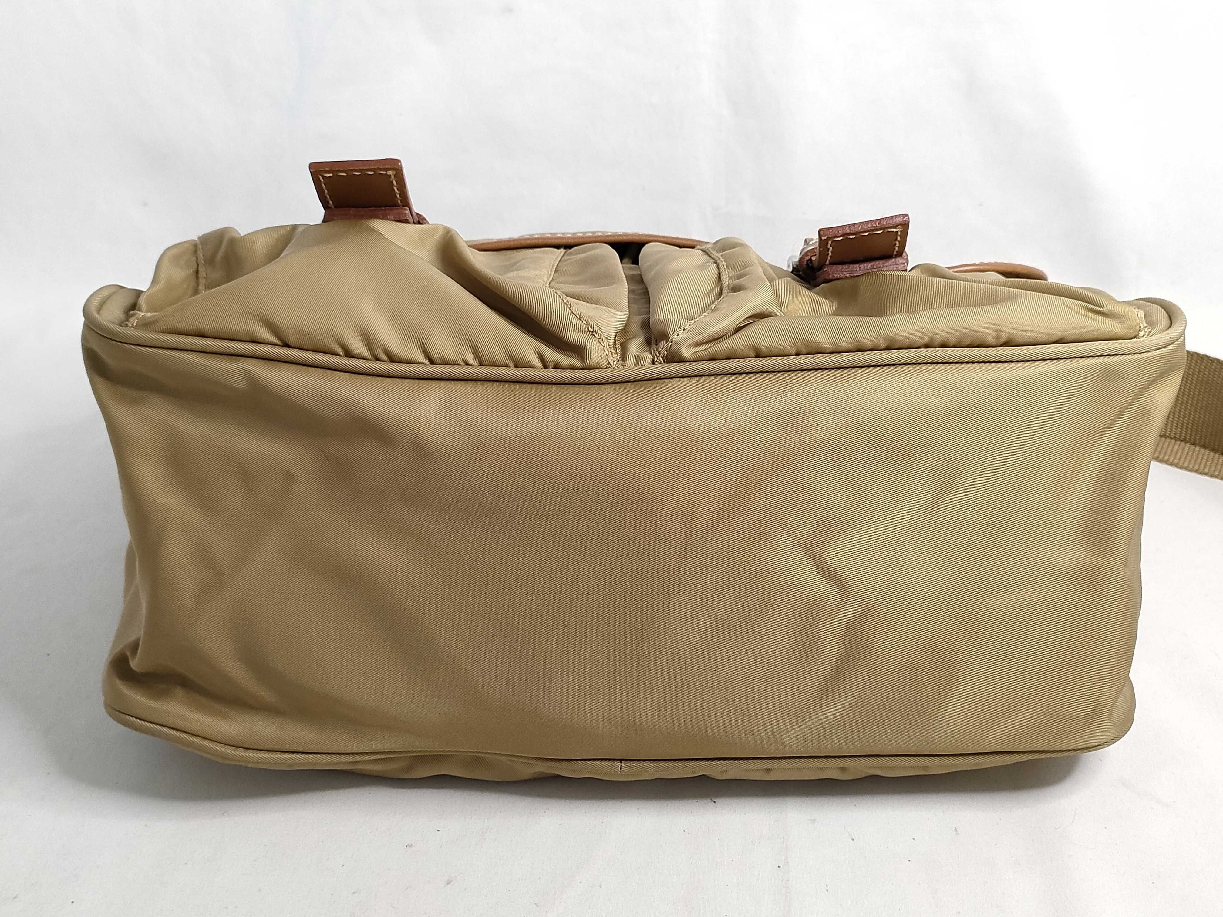 Nylon Messenger Shoulder Bag — view 7