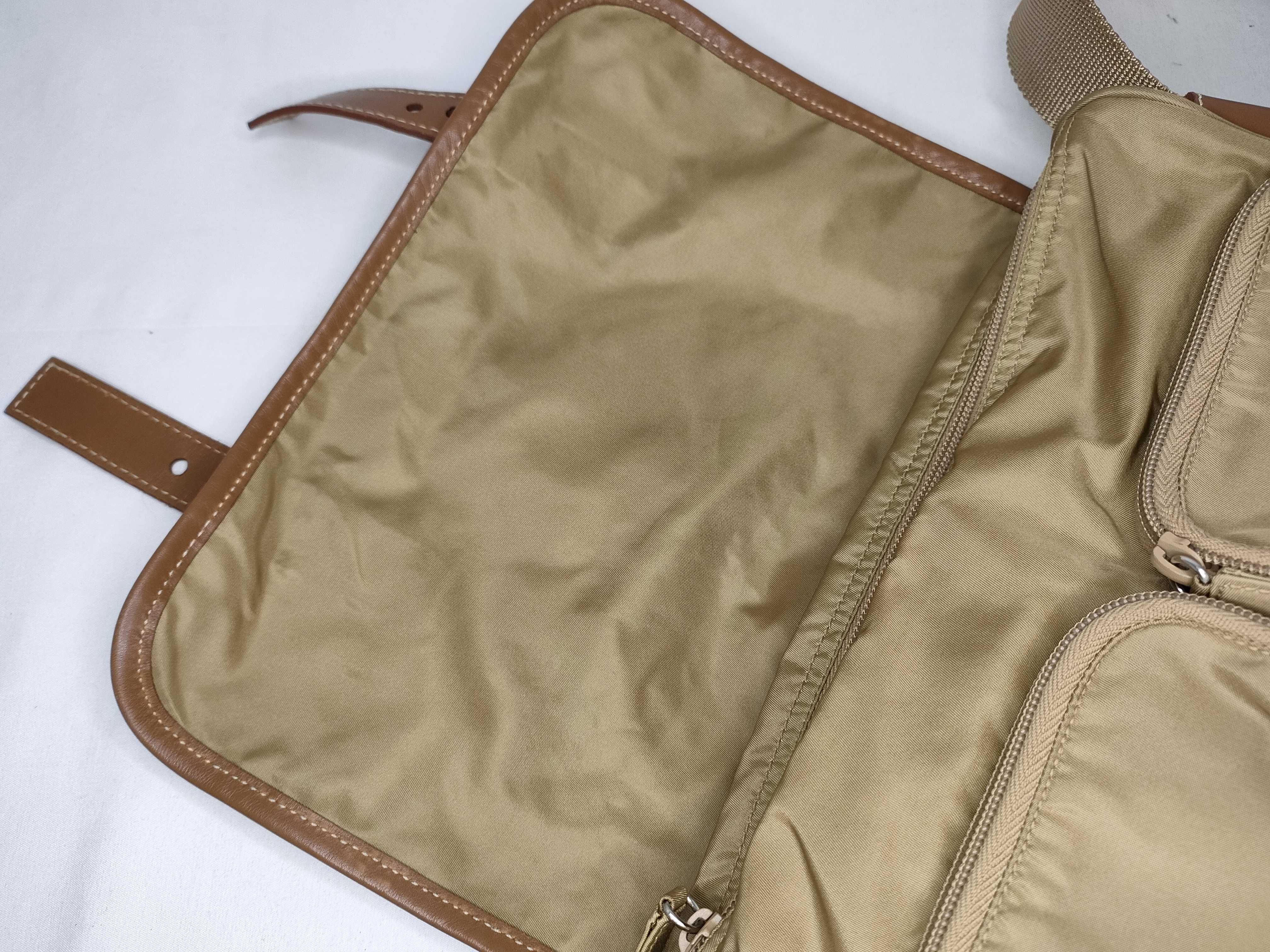 Nylon Messenger Shoulder Bag — view 8