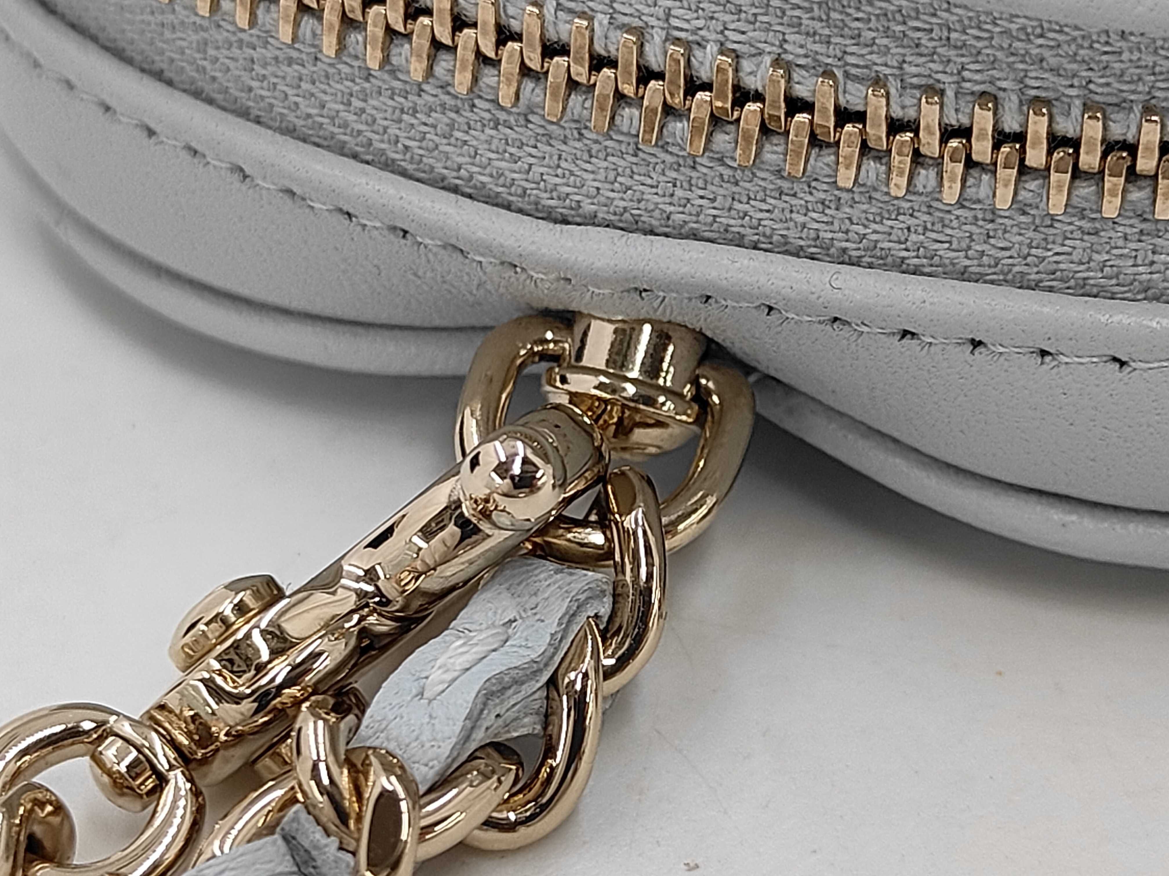 Matelassé Heart-Shaped Lambskin Bag Charm — view 5