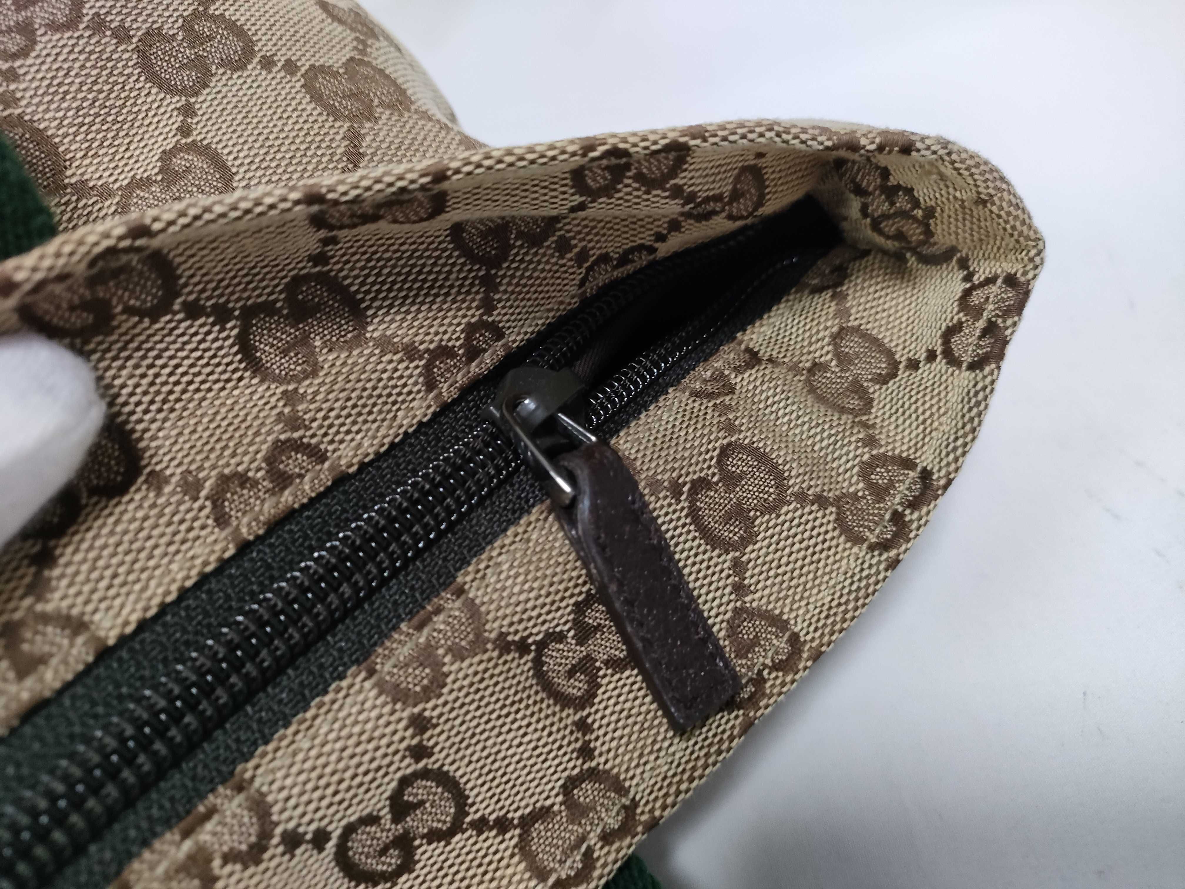 Sherry Tote Bag GG Canvas Leather 131233 506631 Beige Tote Bag — view 11